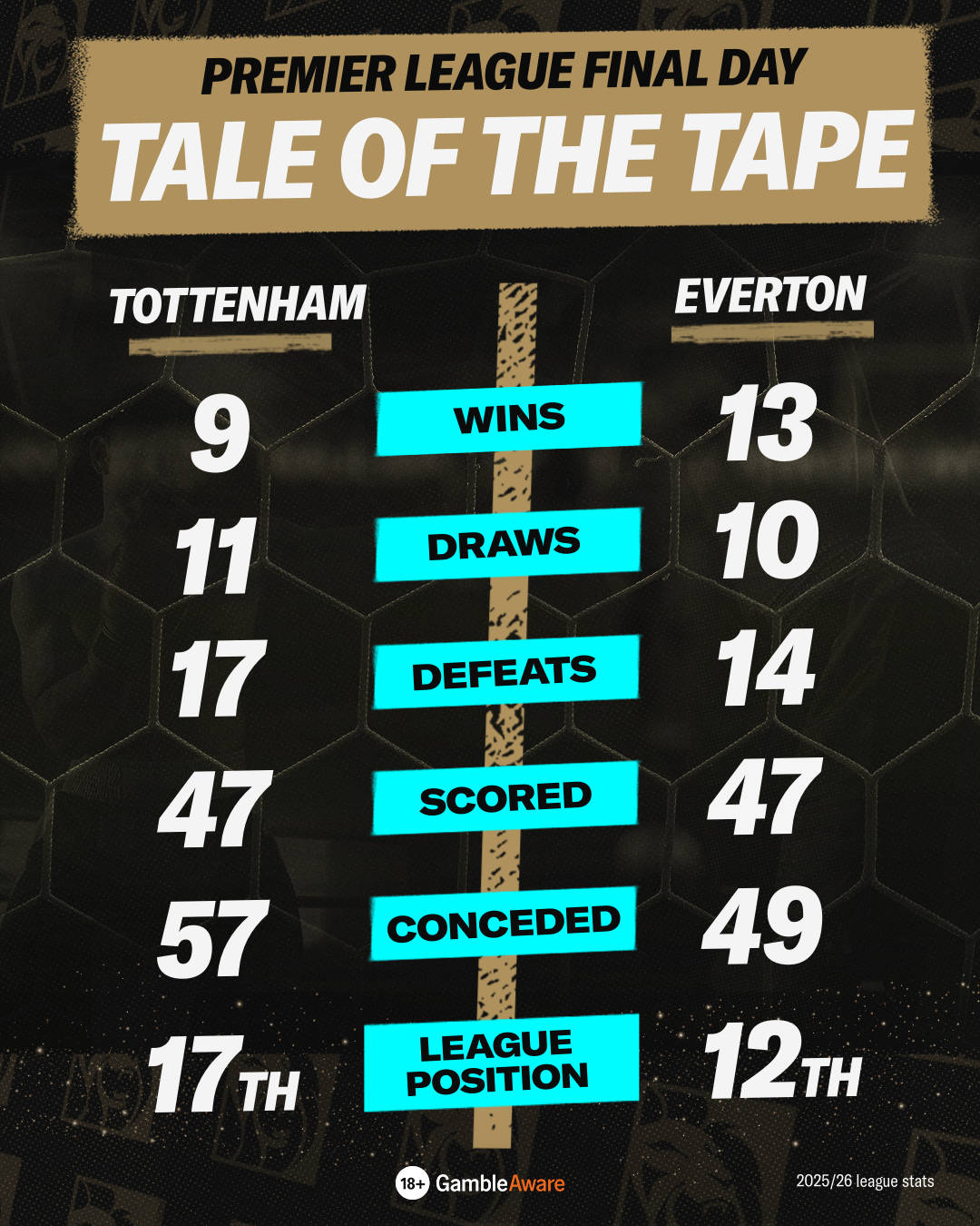 Spurs vs Everton TOTT