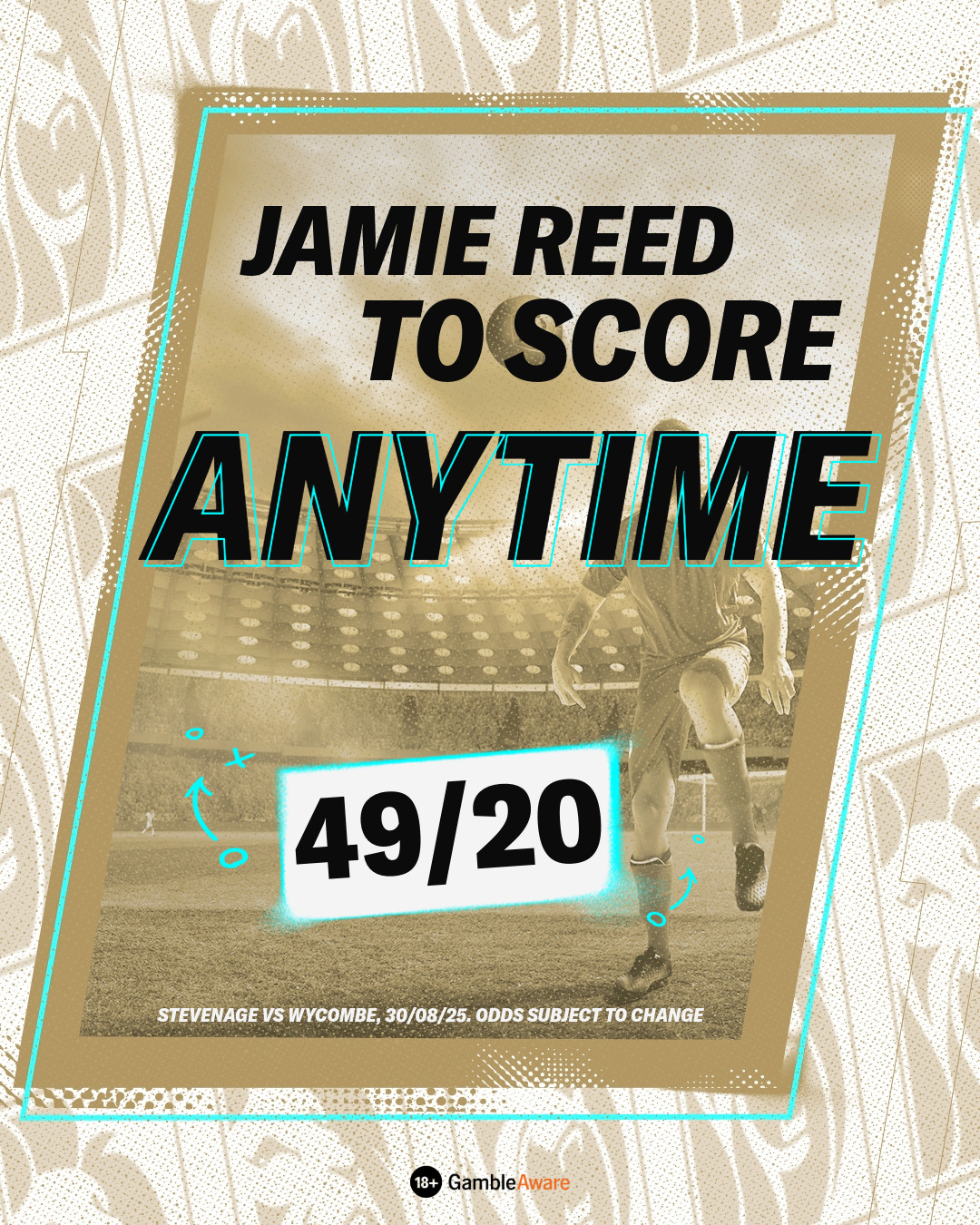 Jamie Reed to score