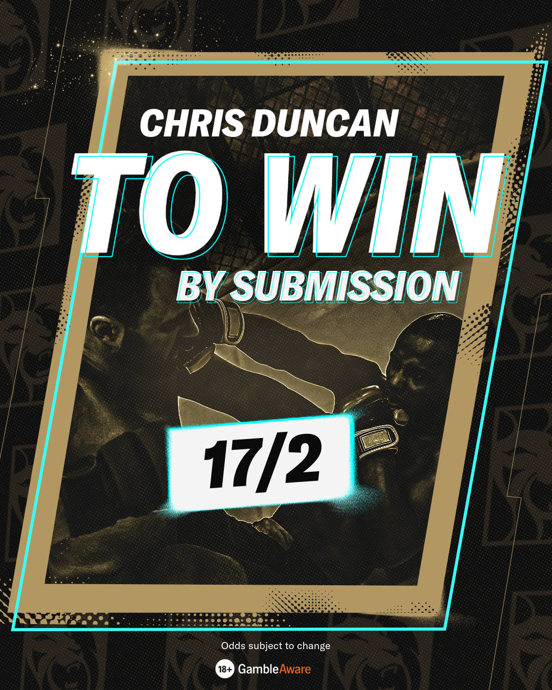 Duncan to win via submission