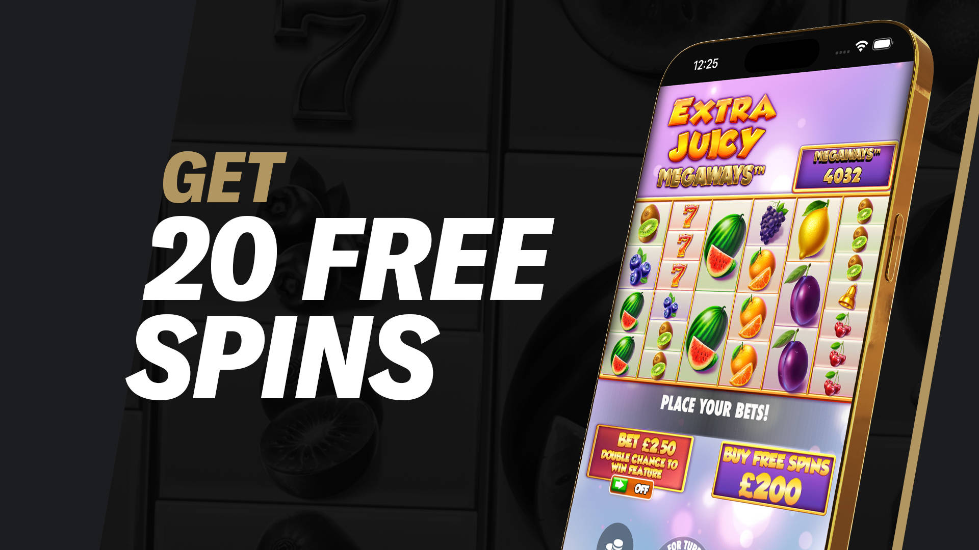 EXCLUSIVE FREE SPINS OFFER