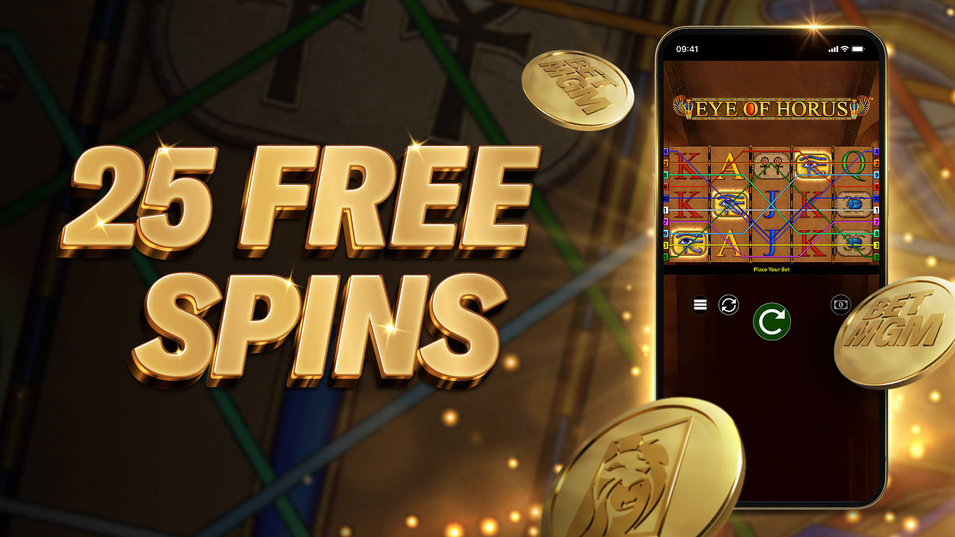EYE OF HORUS FREE SPINS