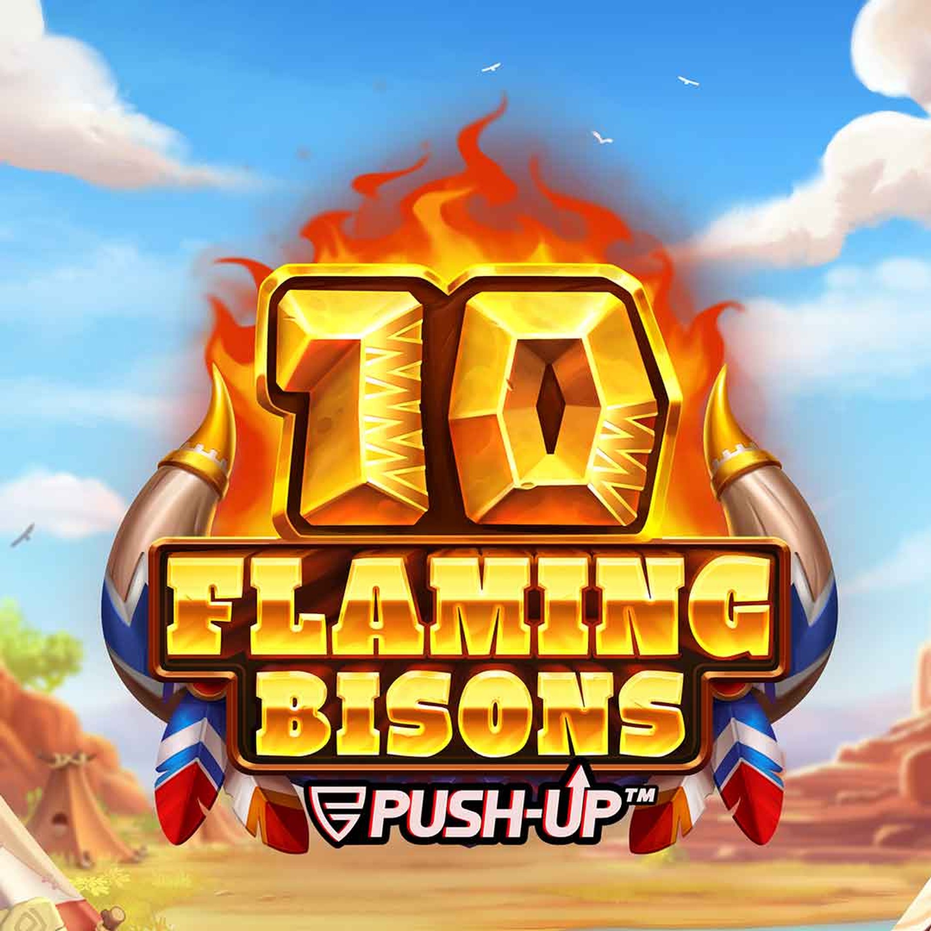 10 Flaming Bisons