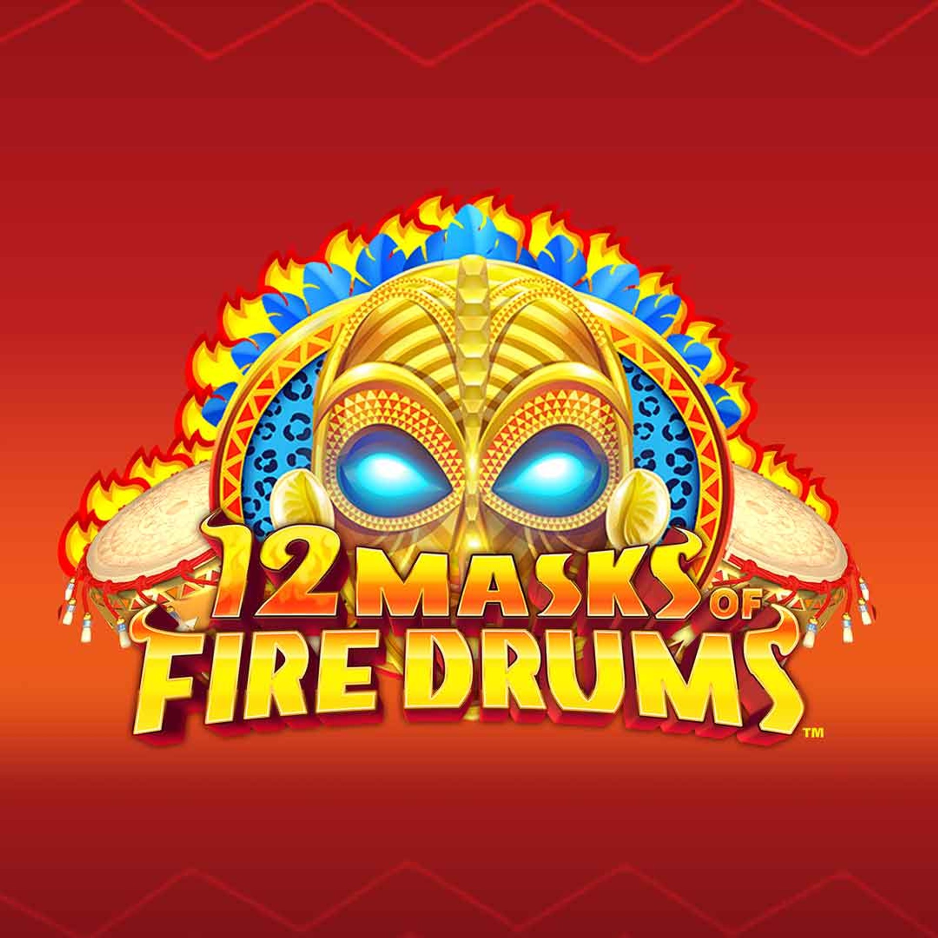 12 Masks of Fire Drums