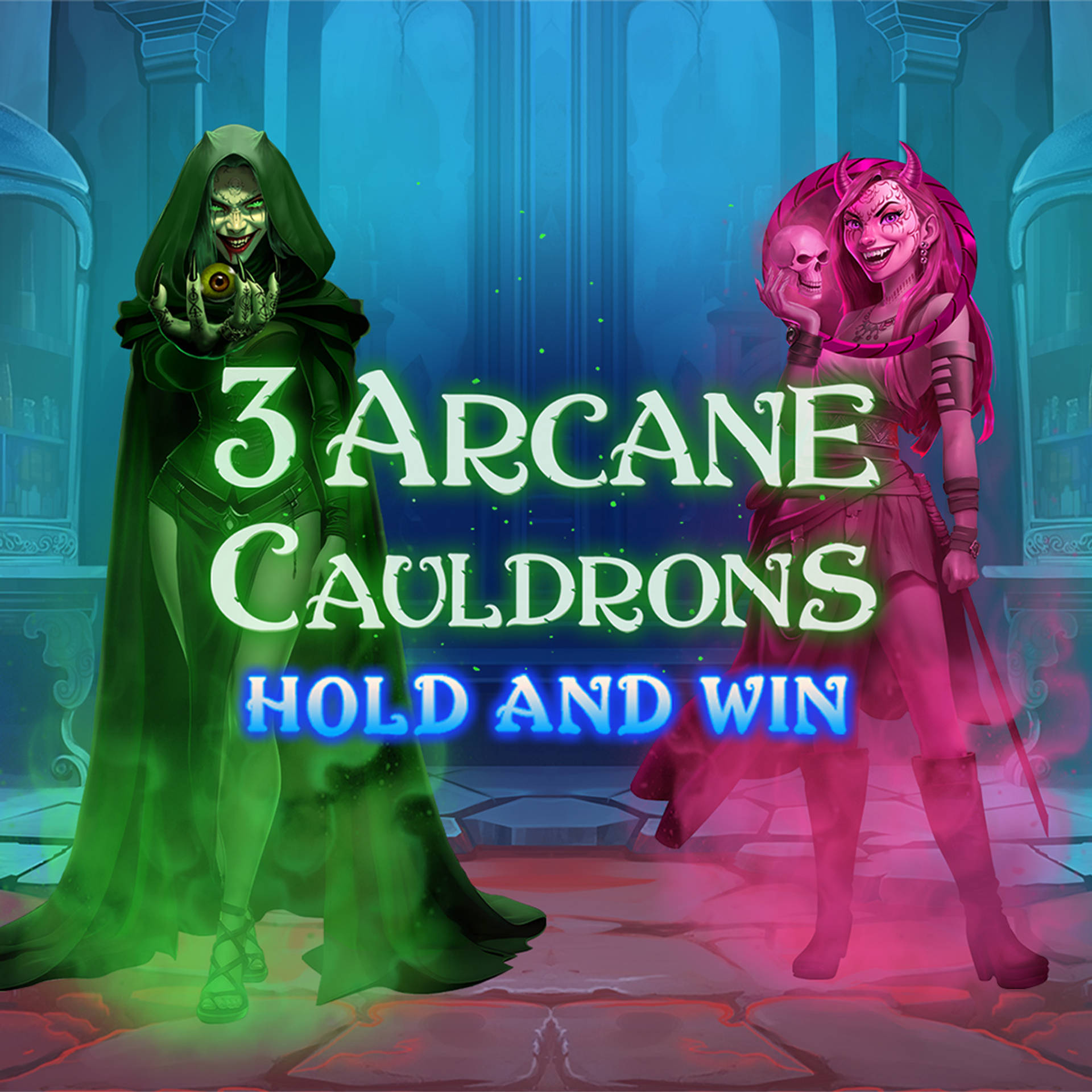 3 Arcane Cauldrons