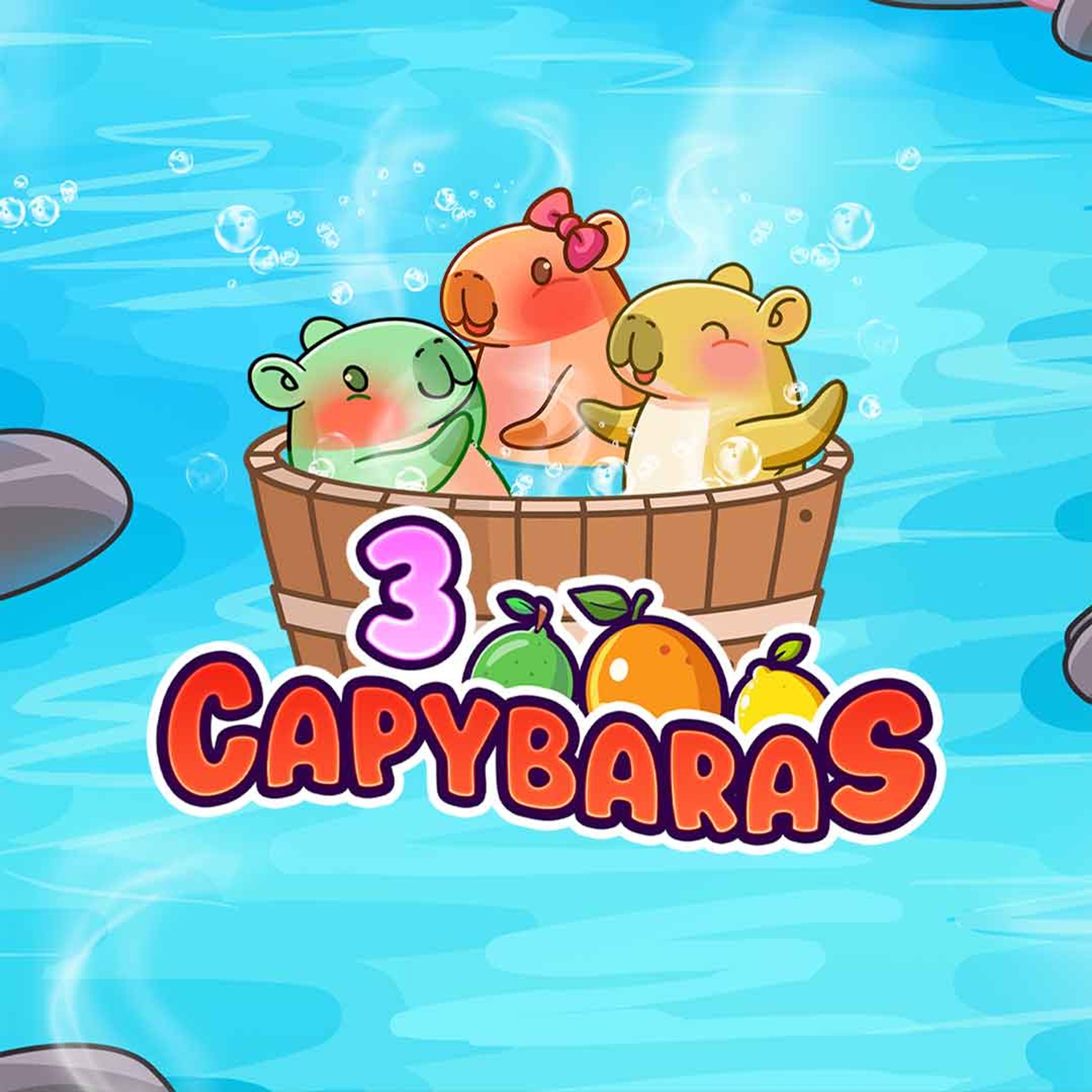 3 Capybaras
