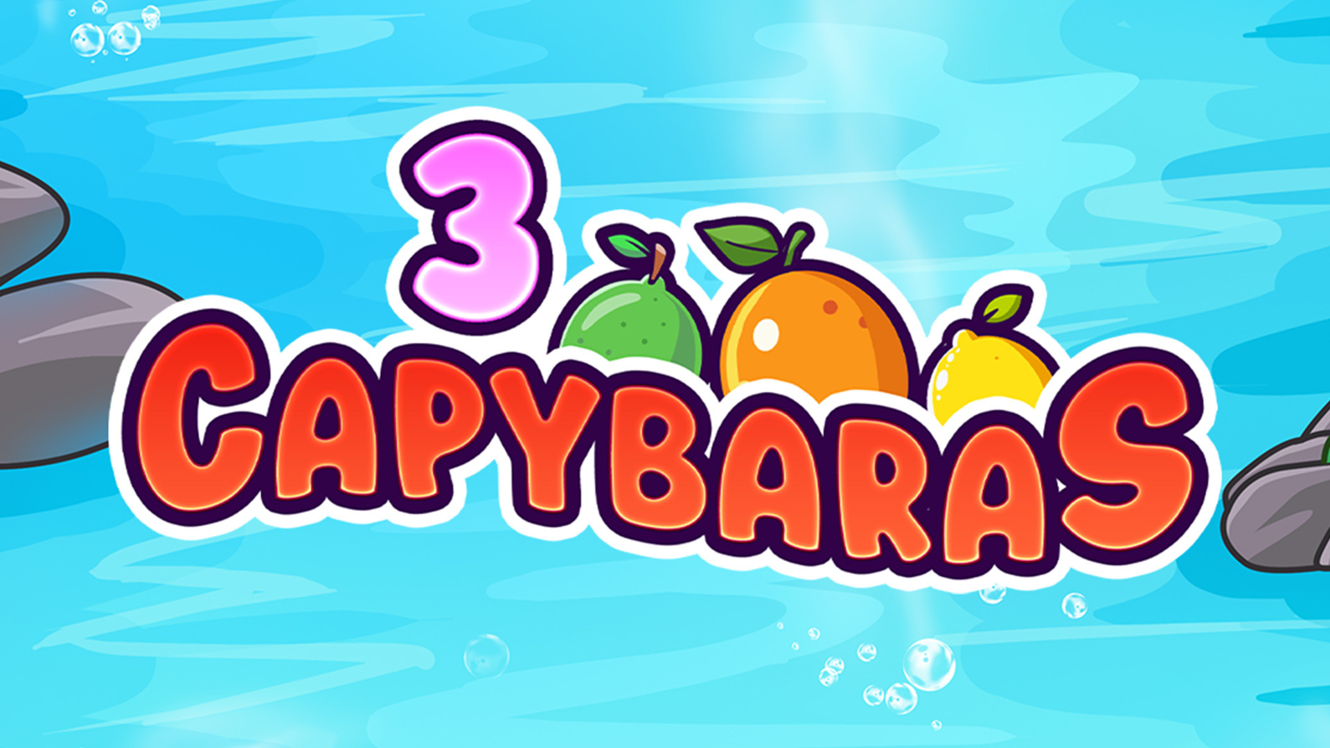3 Capybaras
