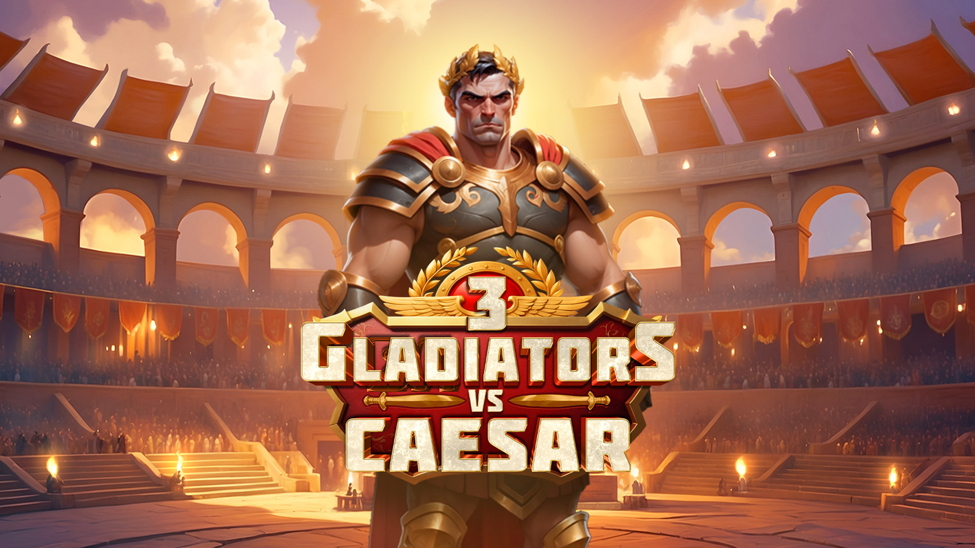 3 Gladiators vs Caesar