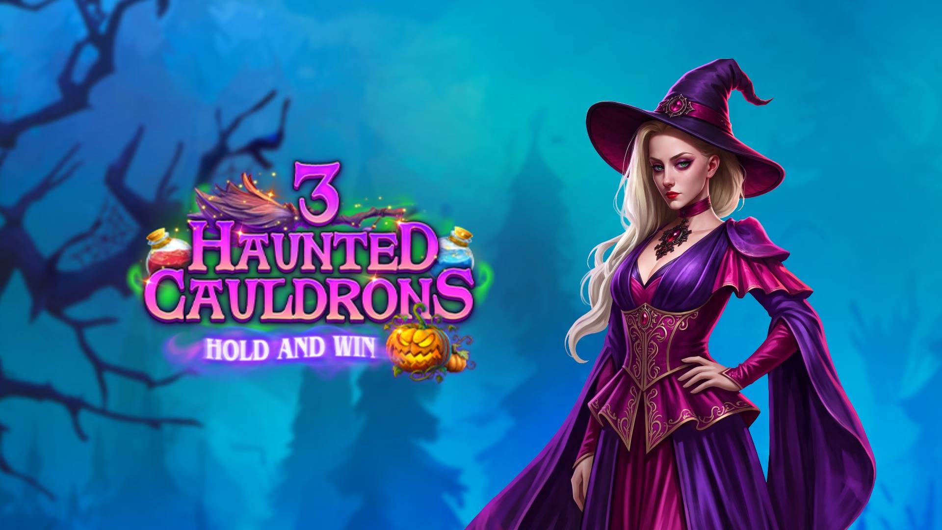 3 Haunted Cauldrons Hold and Win