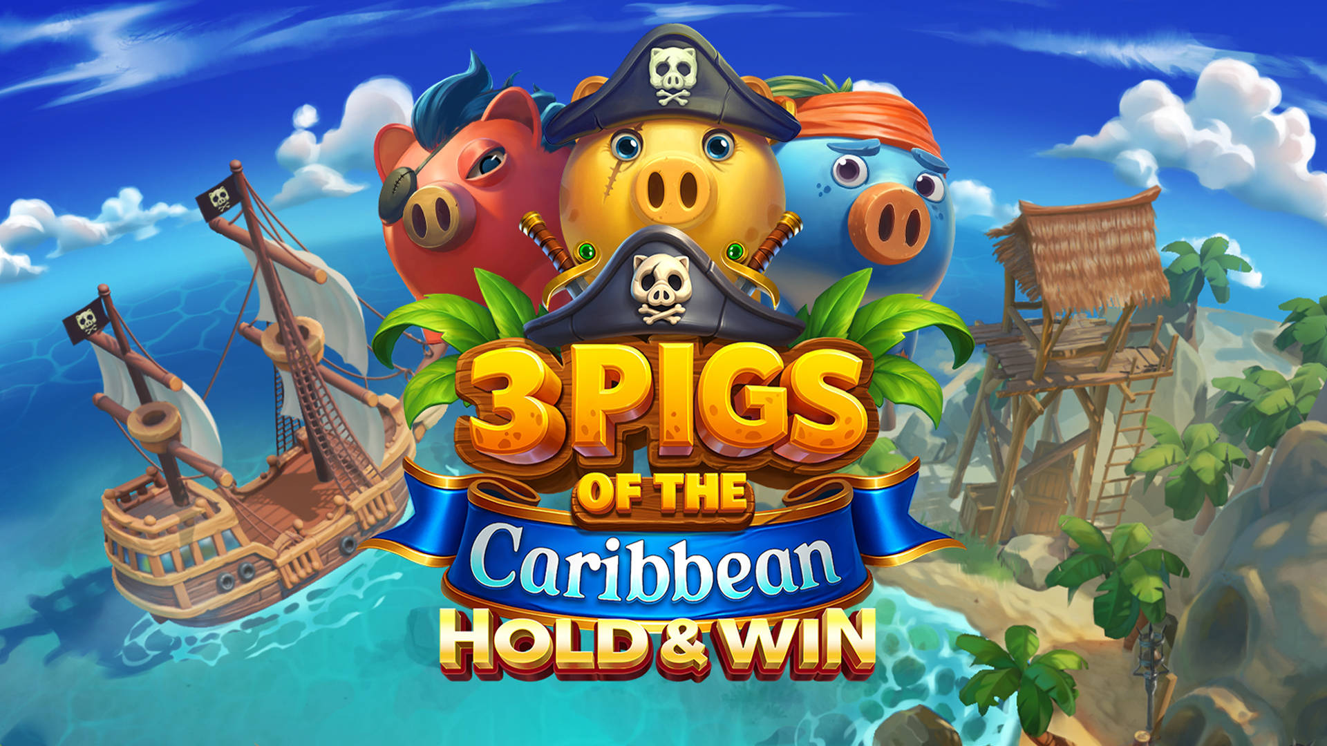3 Pigs of the Caribbean Hold & Win