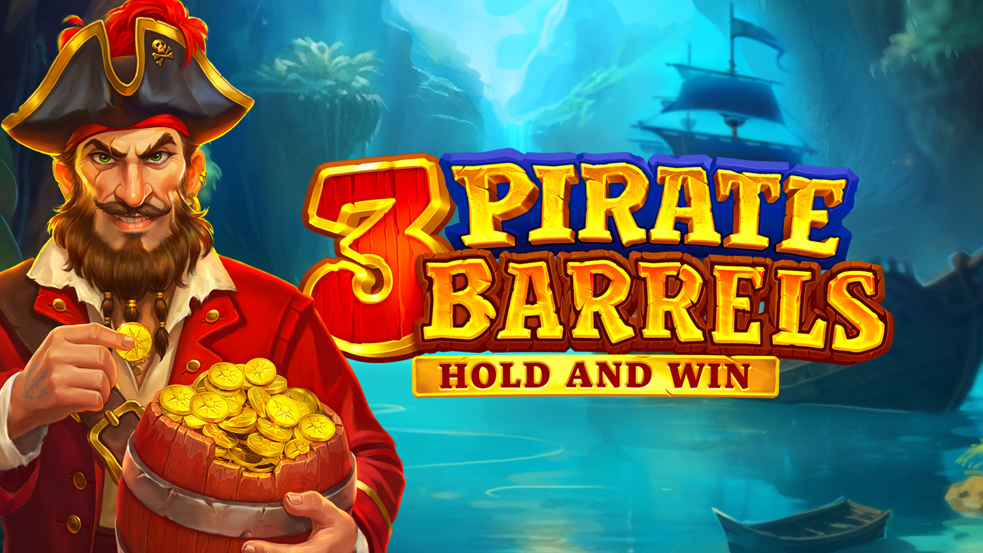 3 Pirate Barrels: Hold and Win