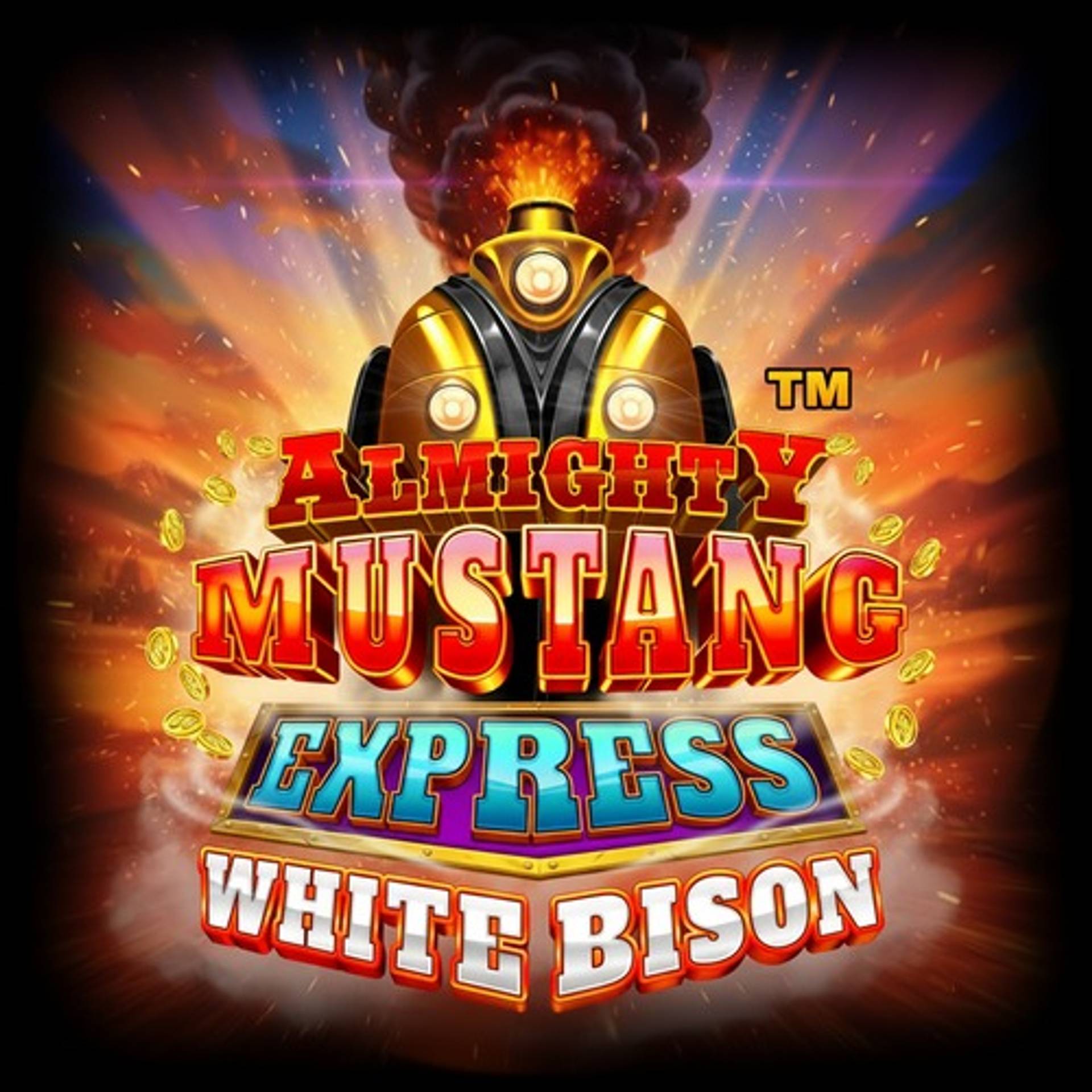 Almighty Mustang Express White Bison