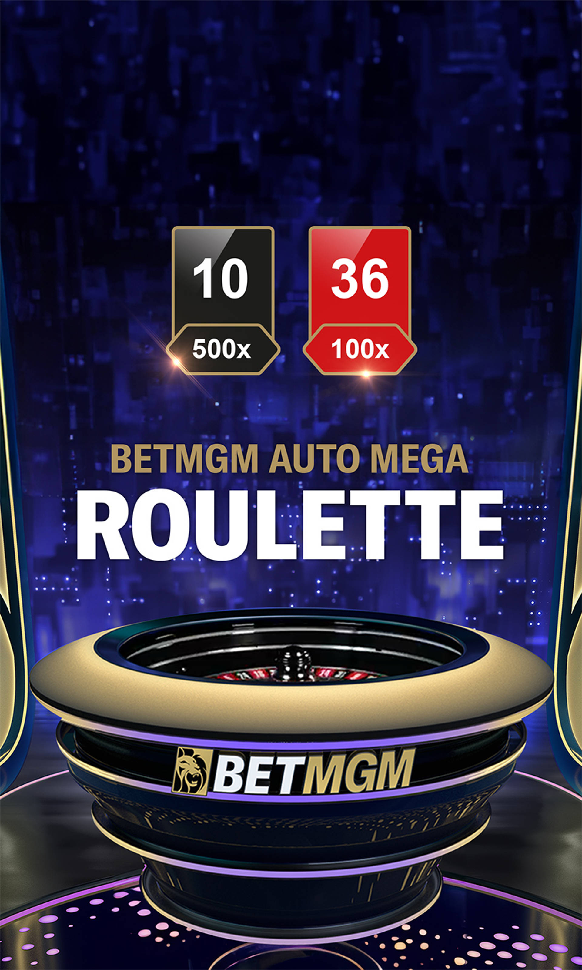 BetMGM Auto Mega Roulette