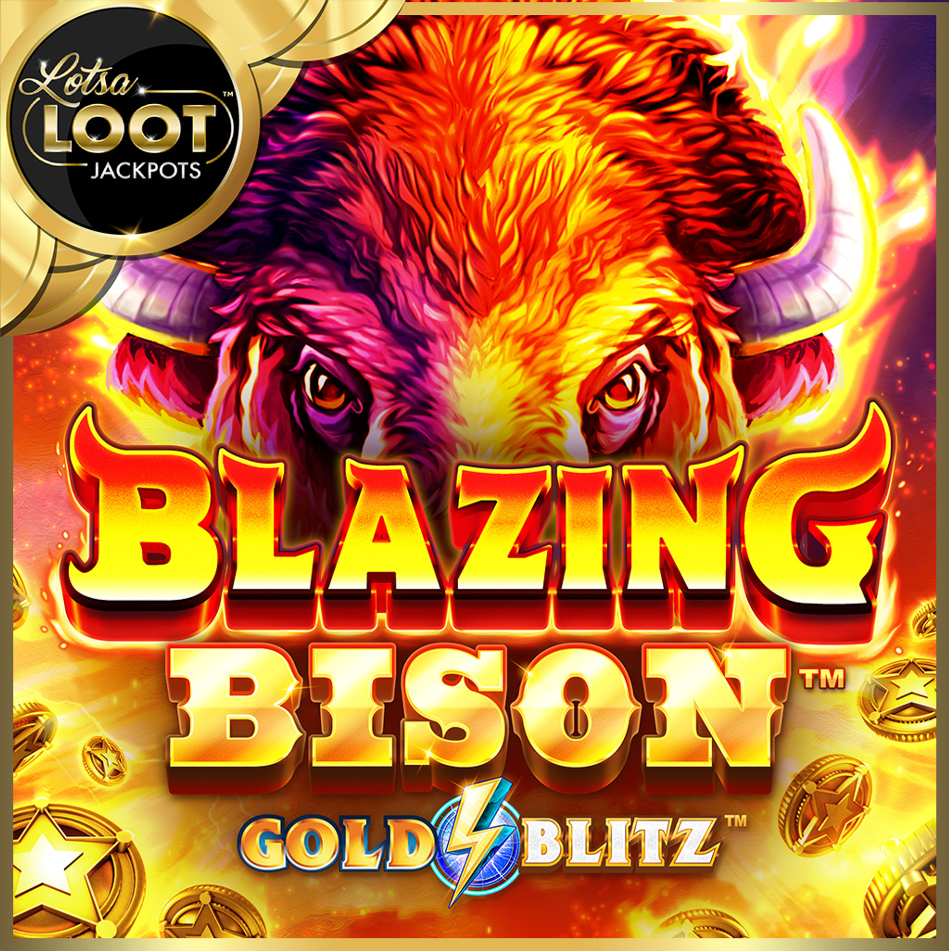 Blazing Bison Gold Blitz LotsaLoot