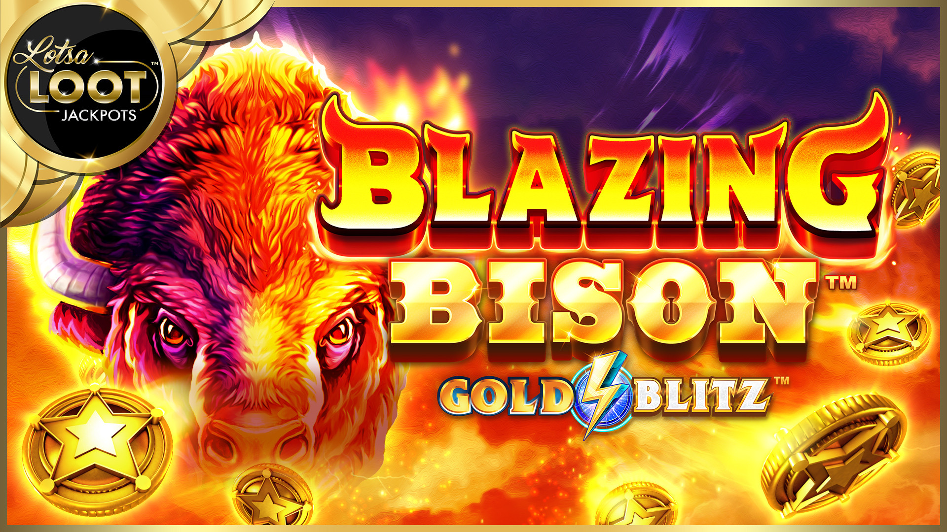 Blazing Bison Gold Blitz LotsaLoot