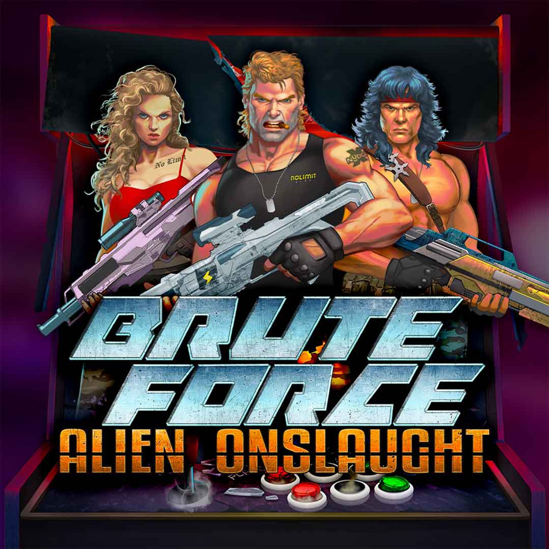 Brute Force Alien Onslaught
