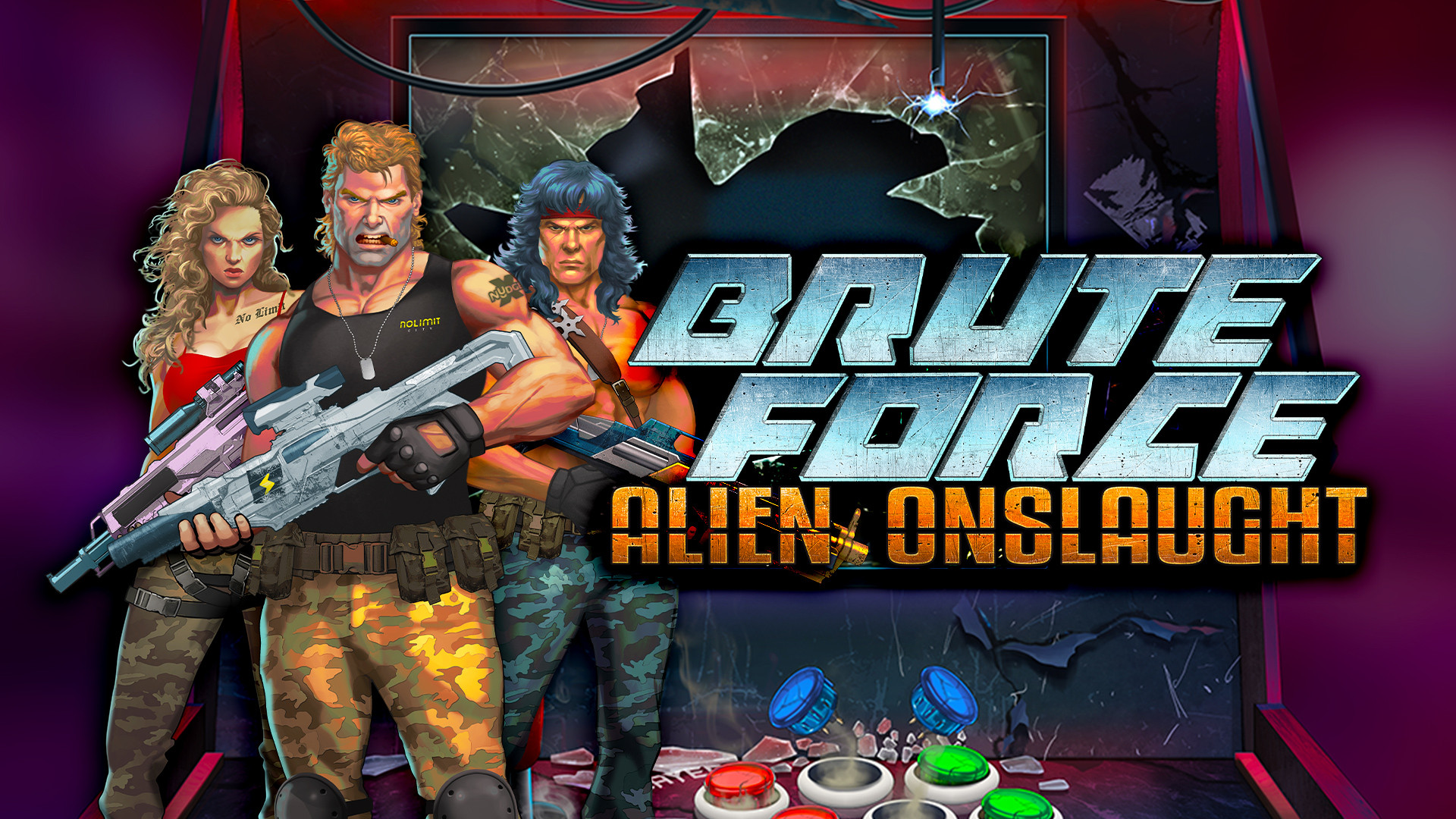Brute Force Alien Onslaught