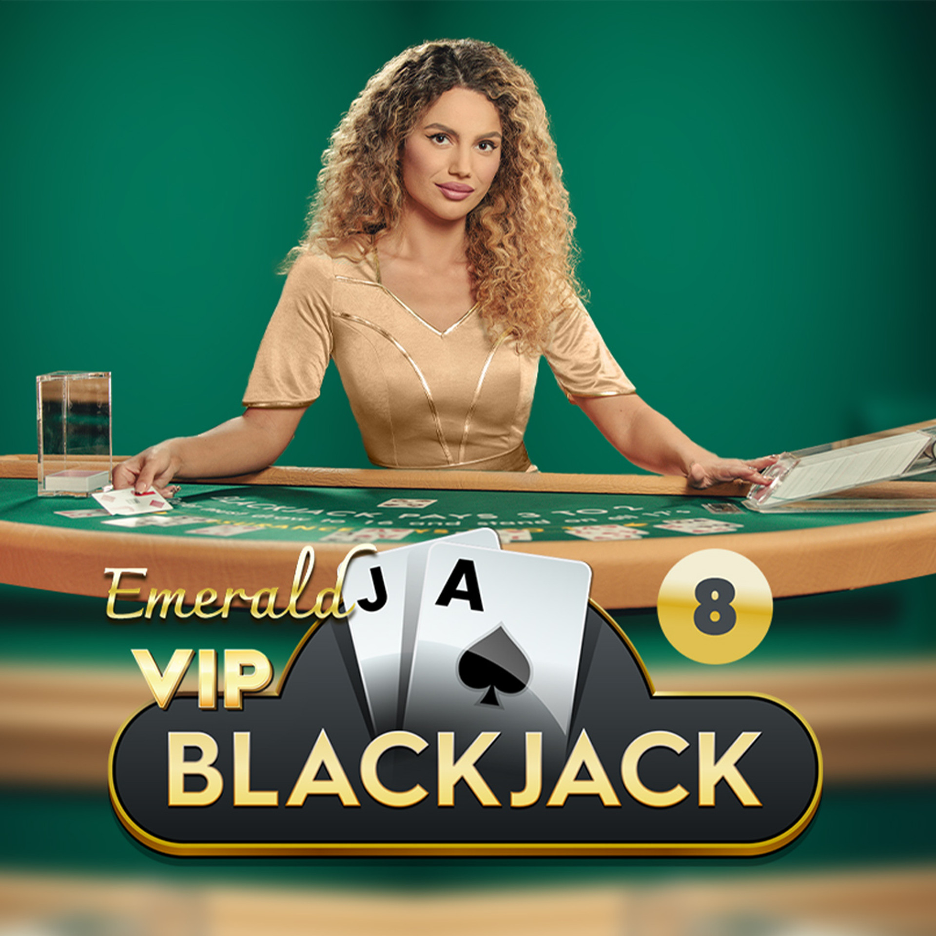 Emerald VIP Blackjack 8