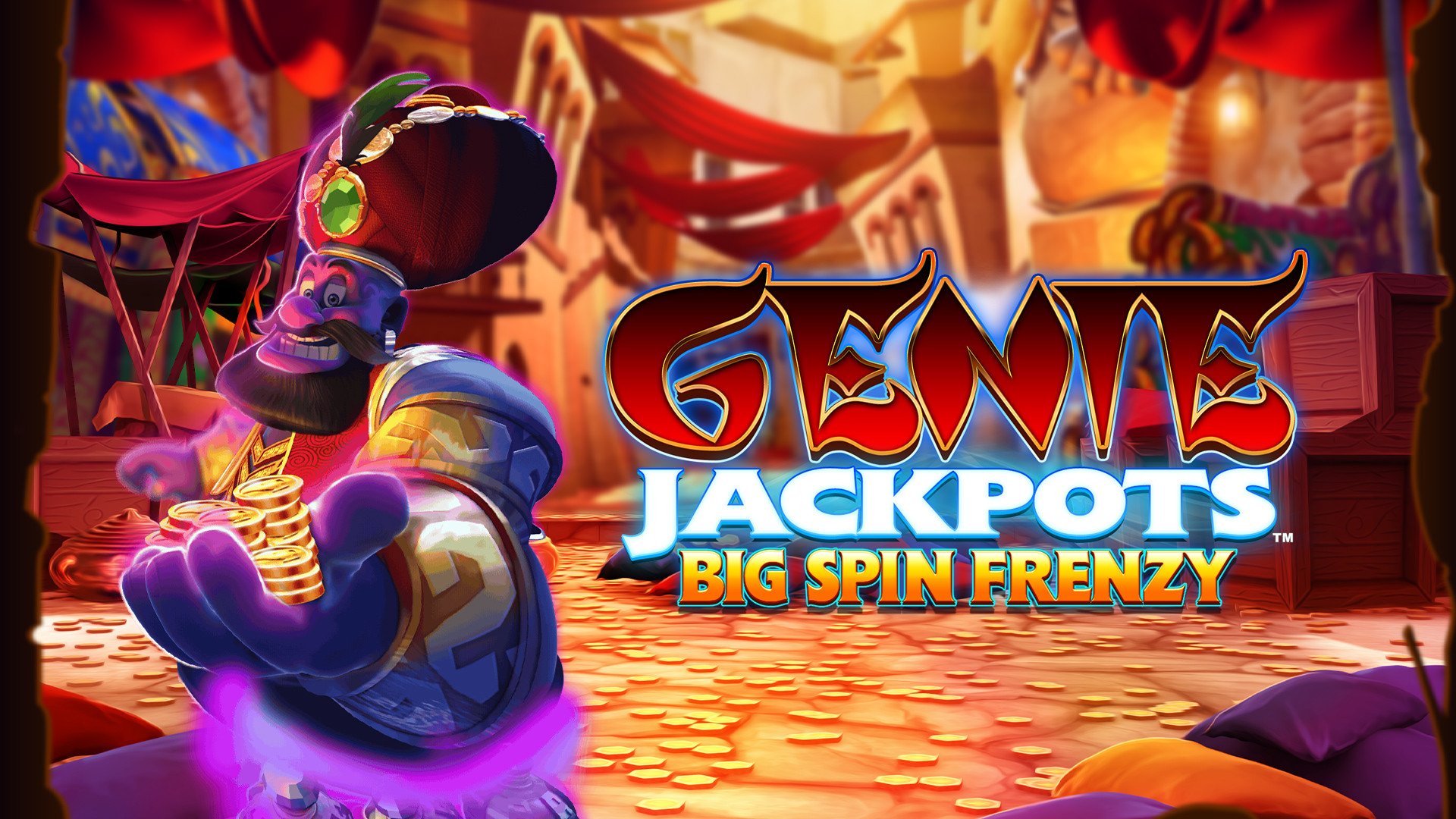 Genie Jackpots: Big Spin Frenzy