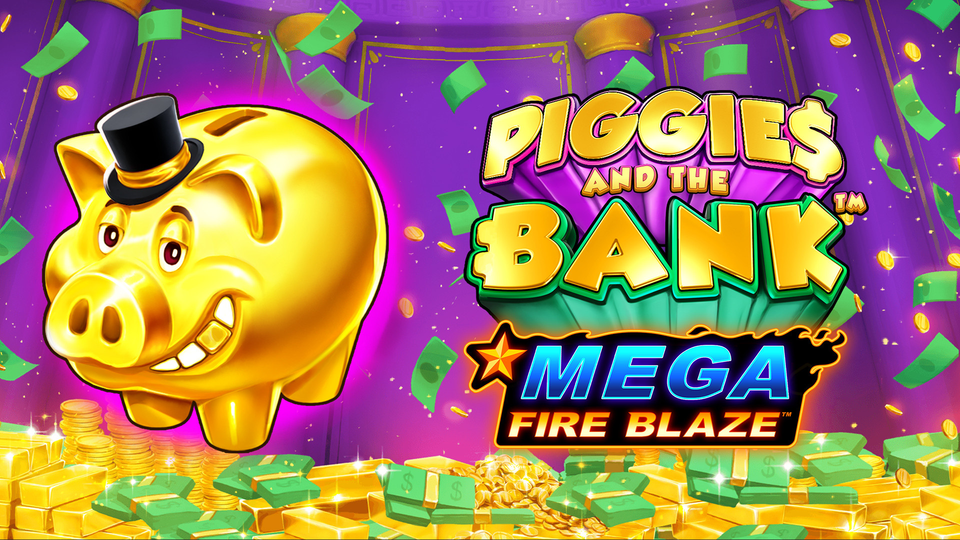 Mega Fire Blaze: Piggies and the Bank