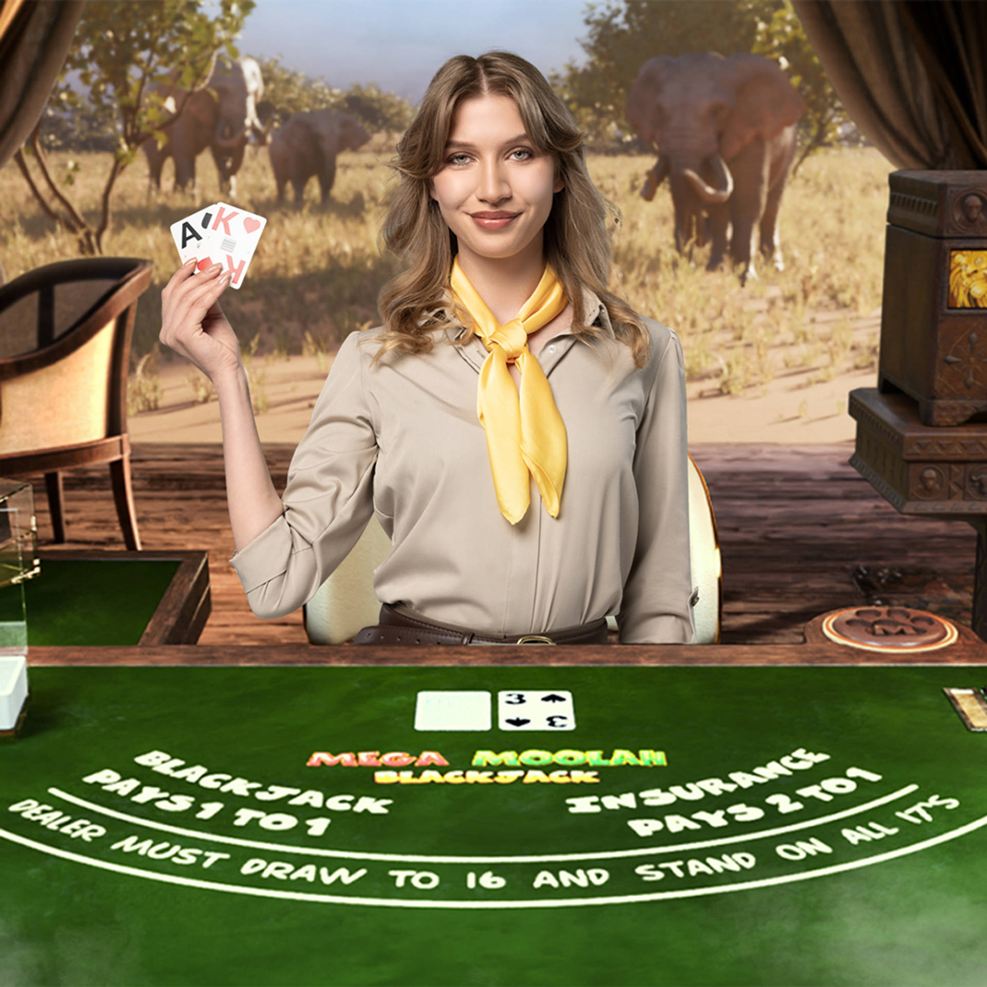 Mega Moolah Blackjack