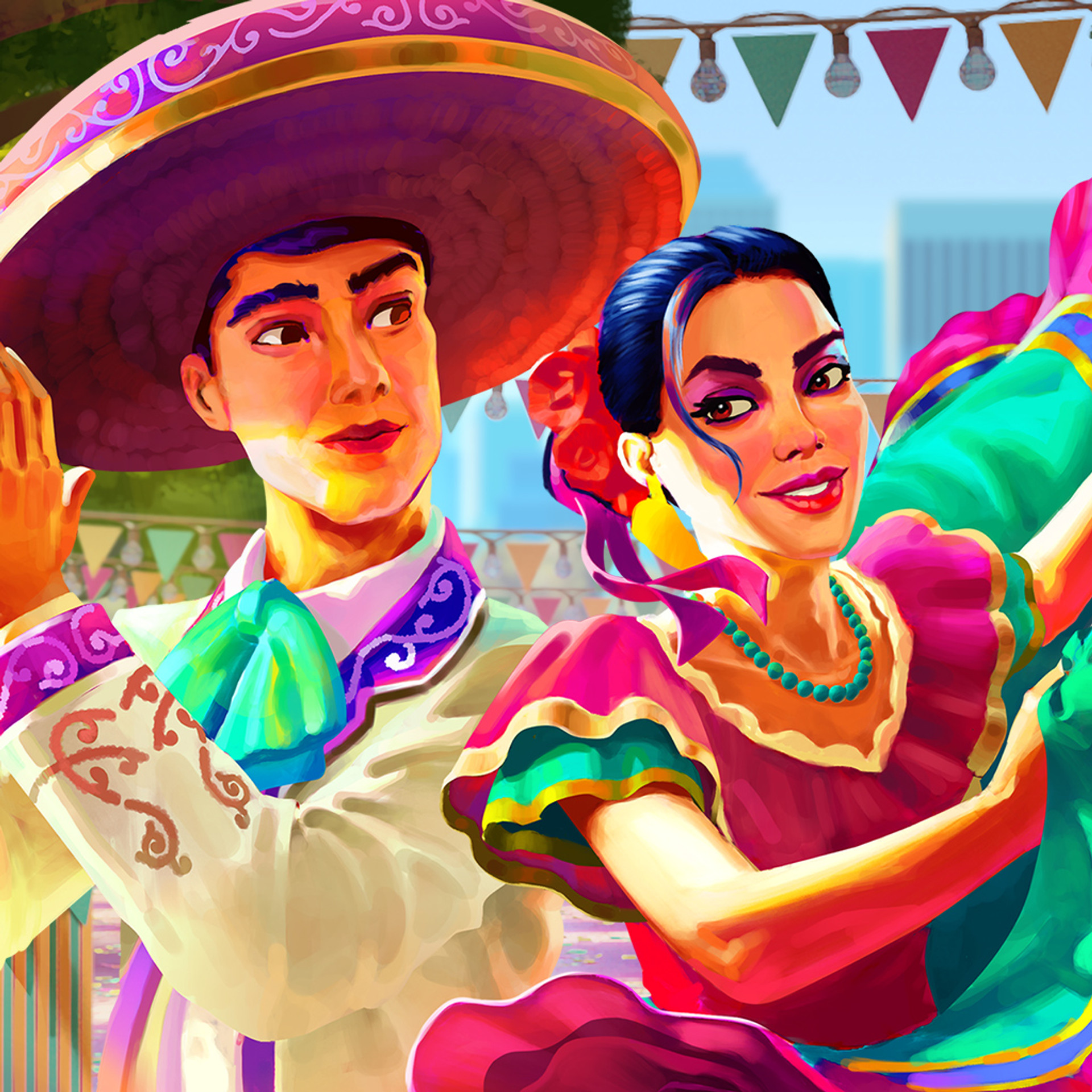 Puebla Parade