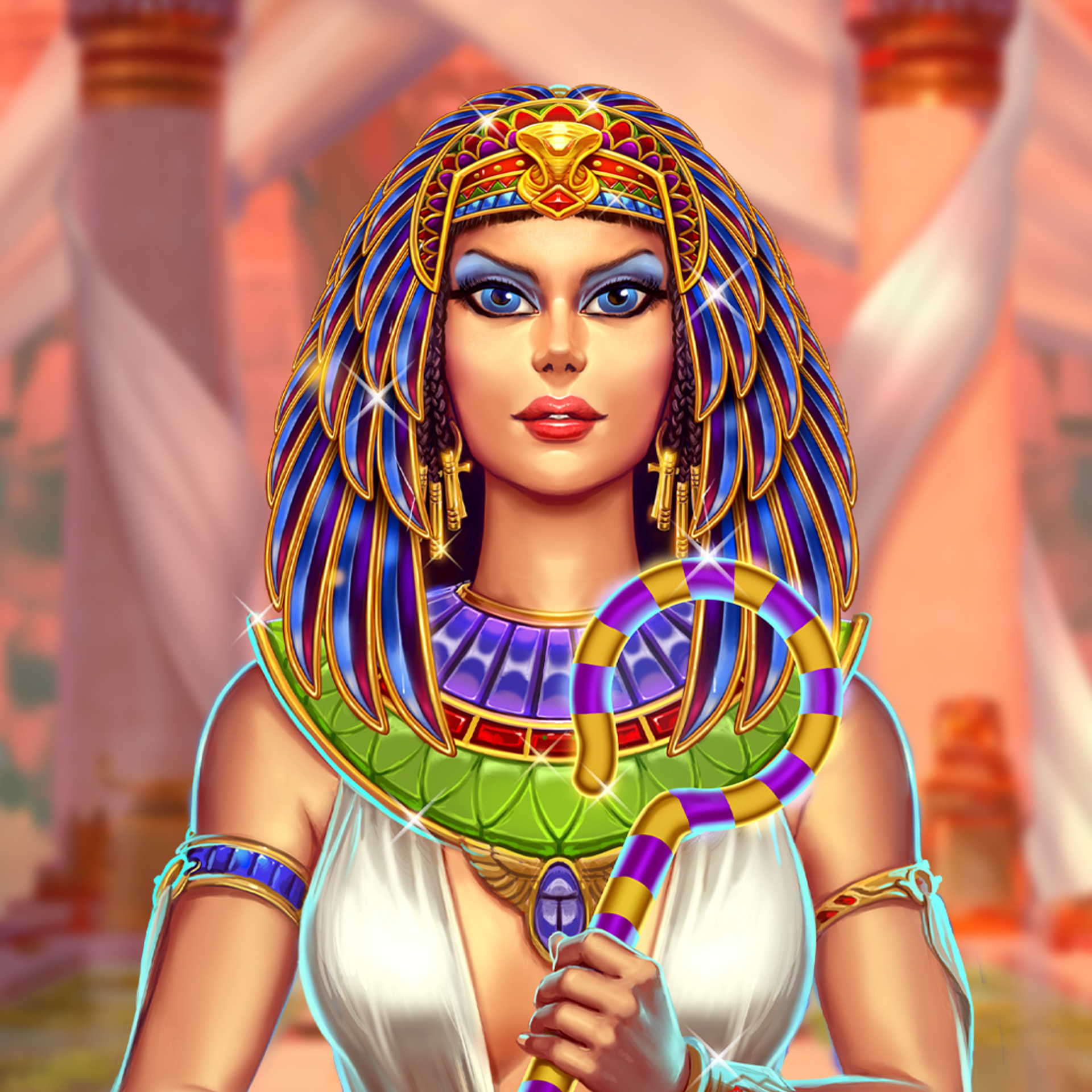 Queen of the Pyramids: Mega Cash Collect