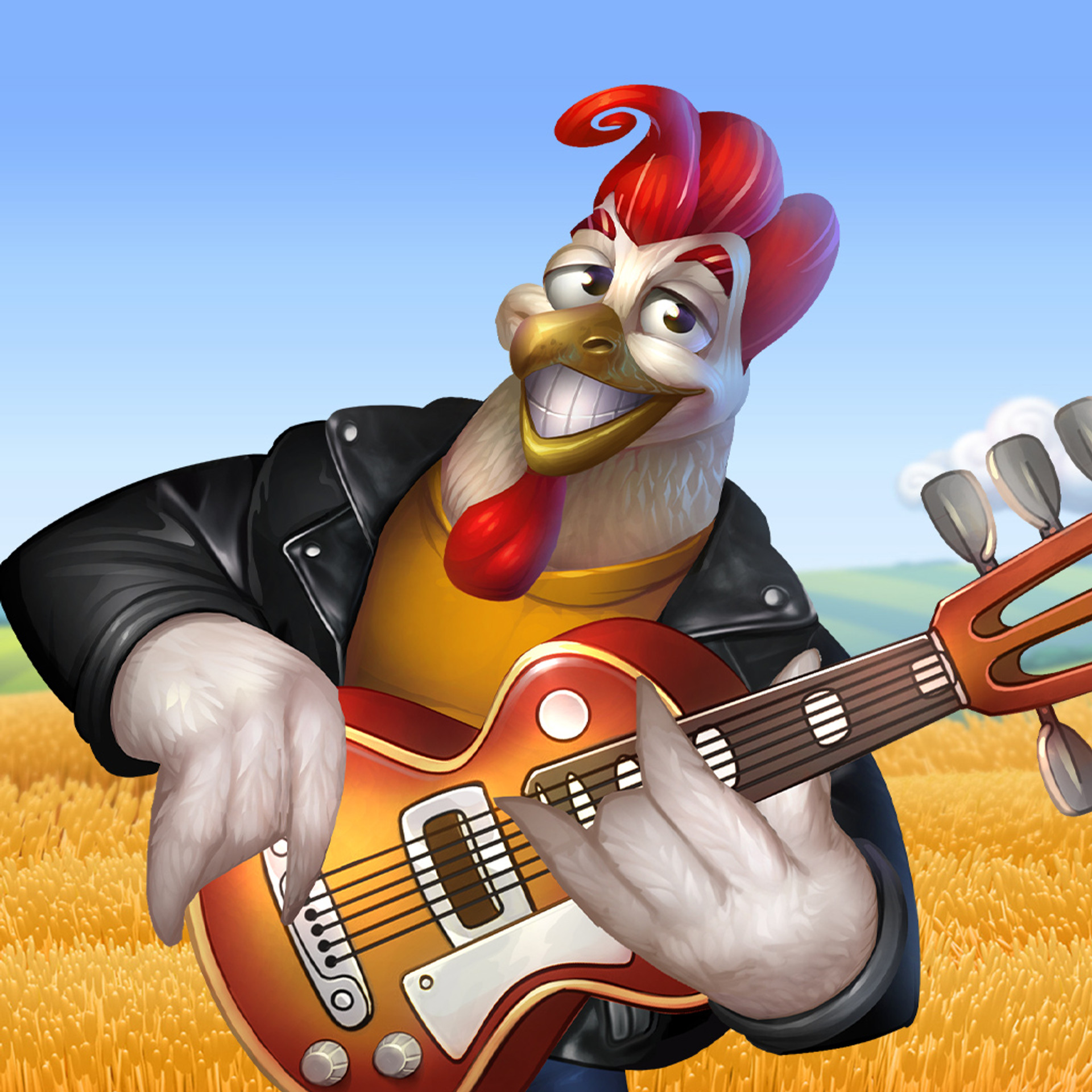 Rock N Roll Rooster