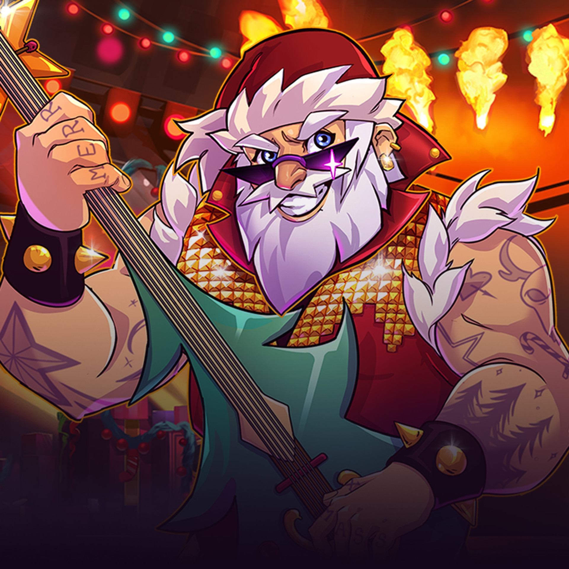 Rock Star Santa Multimax