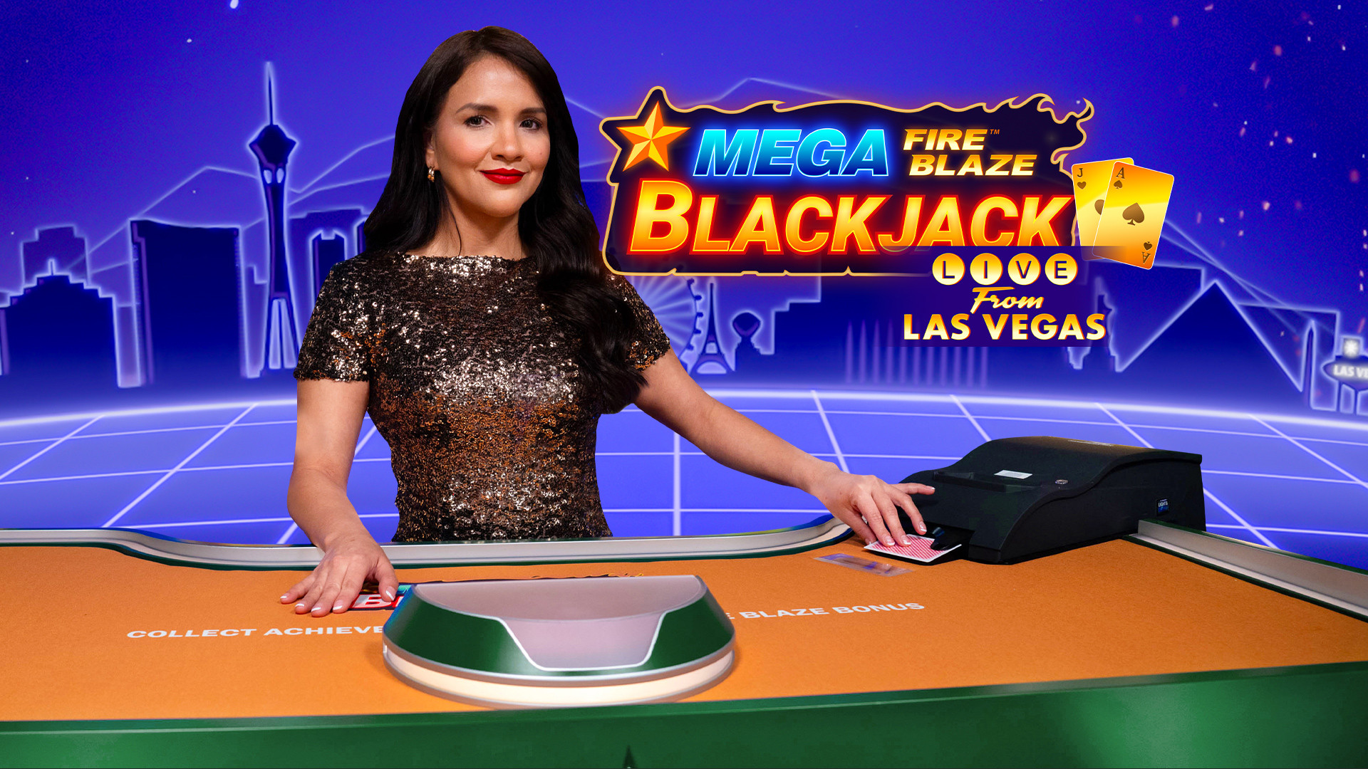 Vegas Fire Blaze Blackjack Live