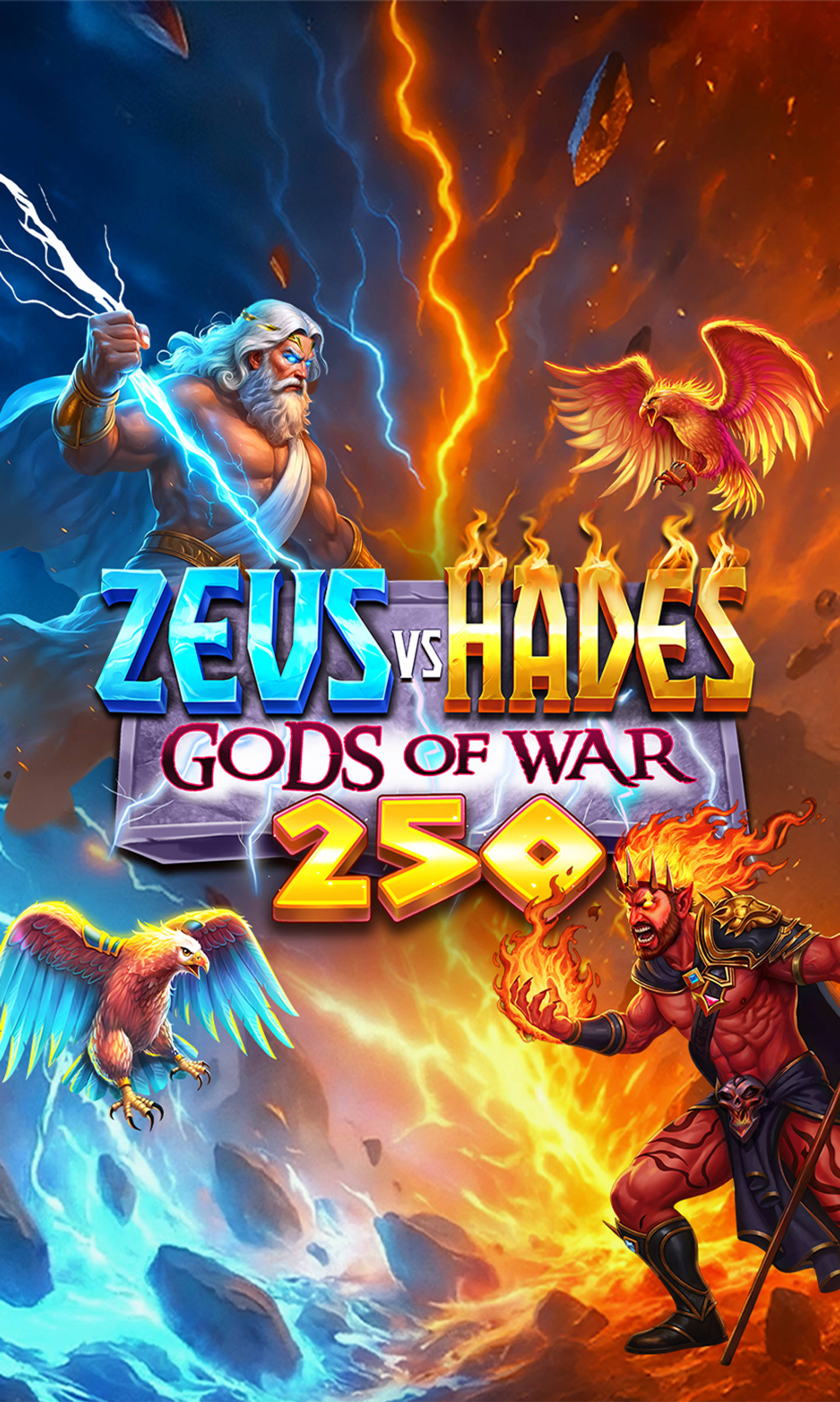 Zeus vs Hades – Gods of War 250