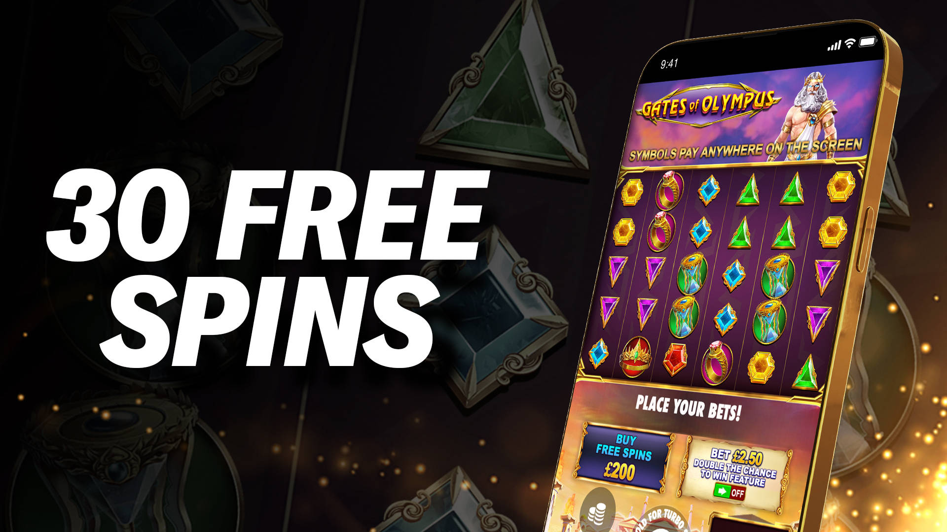 GATES OF OLYMPUS FREE SPINS