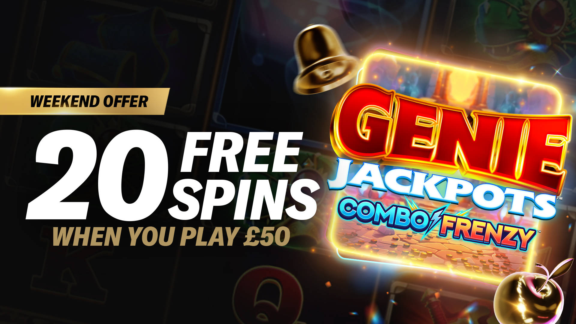 GENIE JACKPOTS FREE SPINS