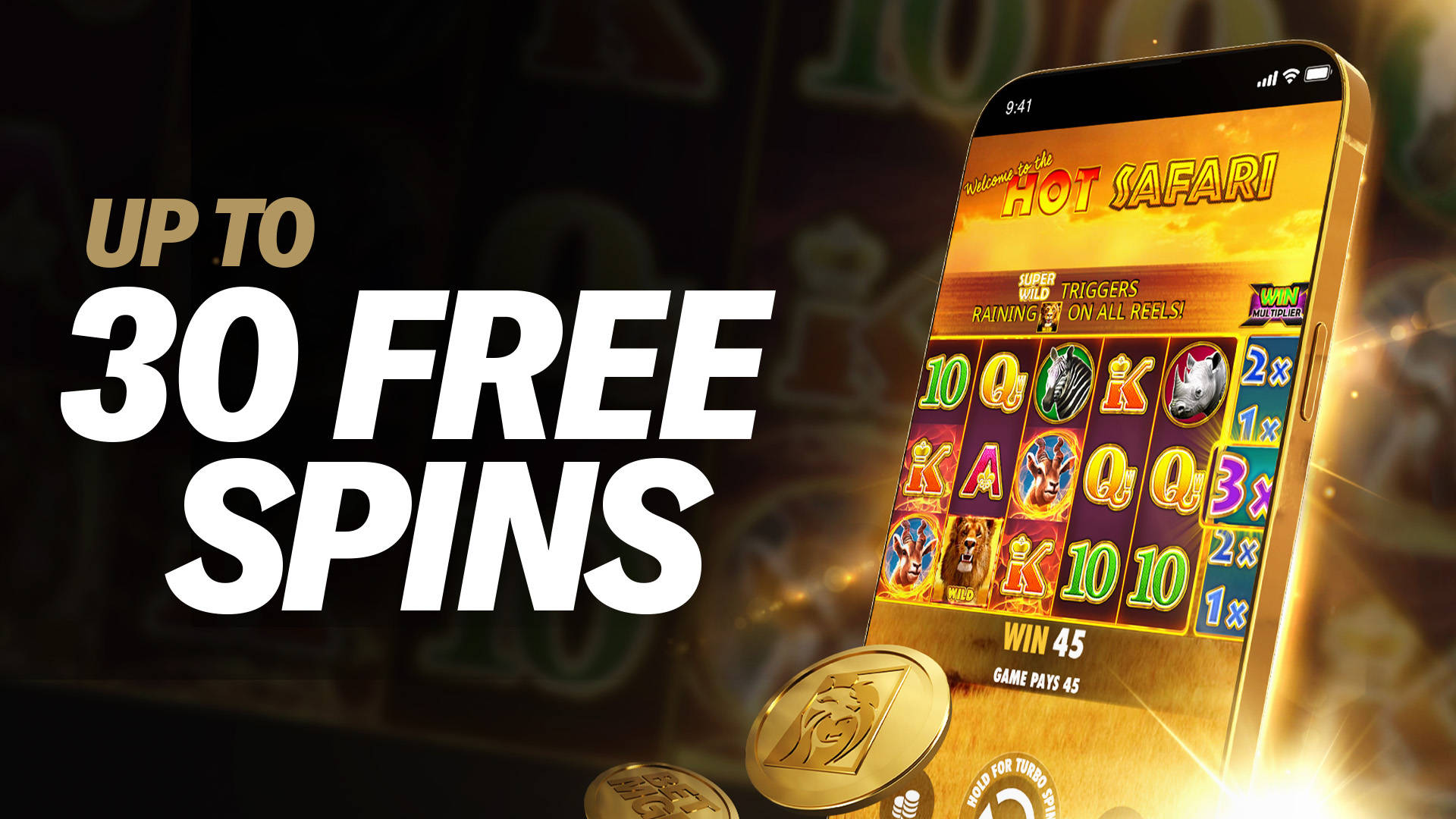 HOT SAFARI FREE SPINS