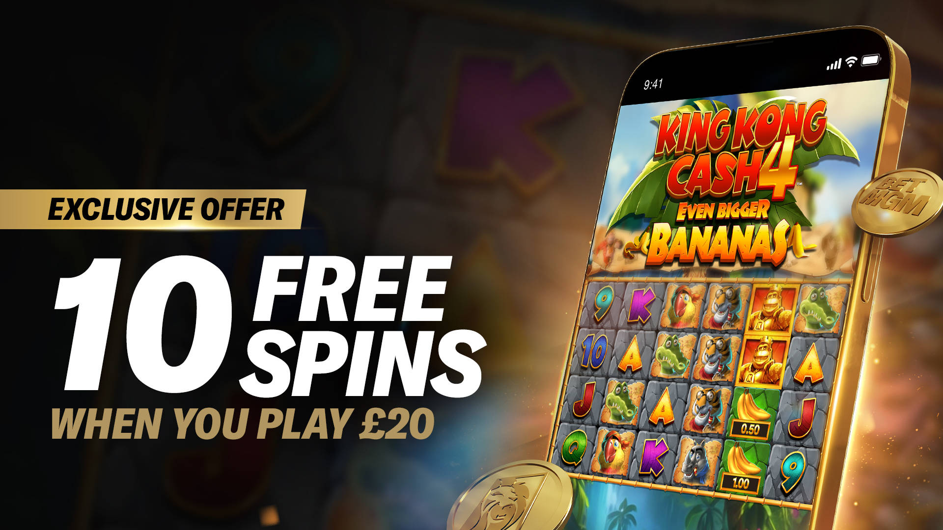 EVEN BIGGER BANANAS 4 FREE SPINS