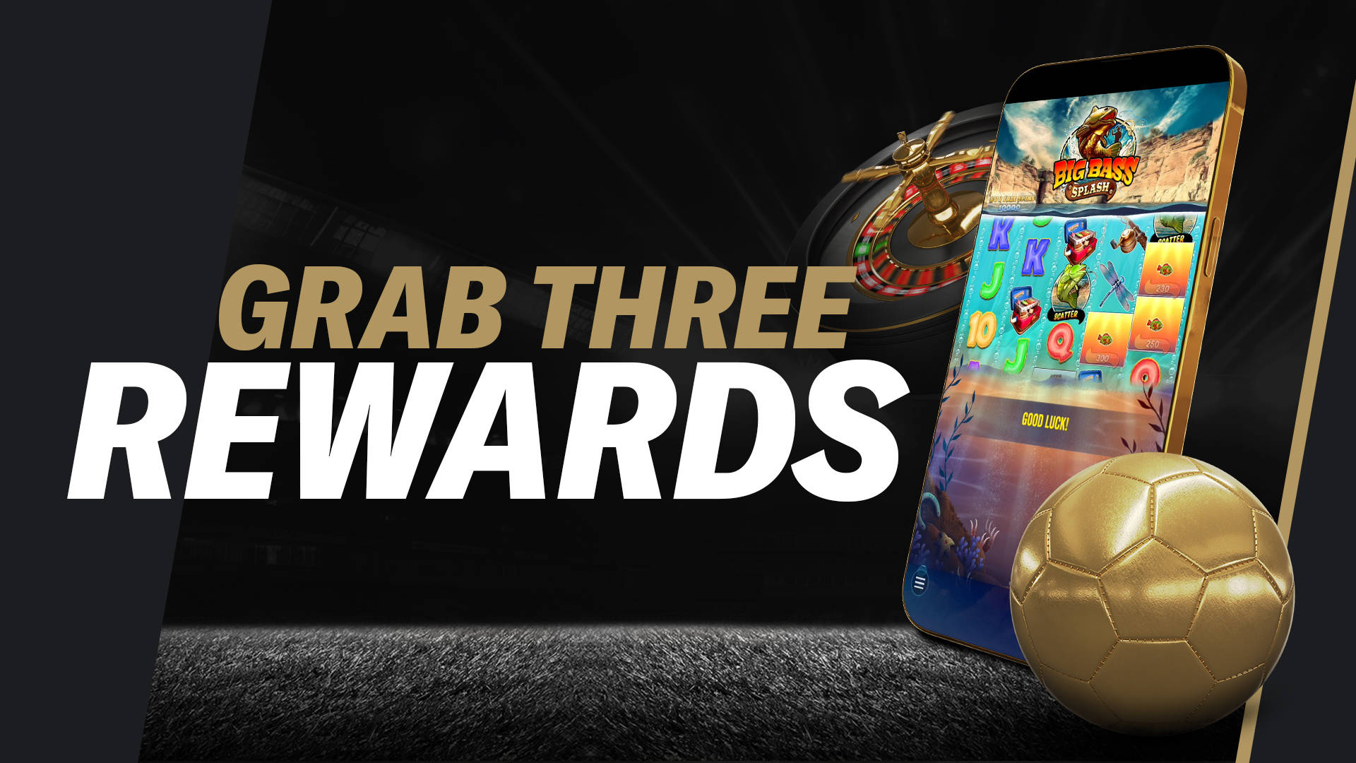 DEPOSIT & GET REWARDED THREE TIMES