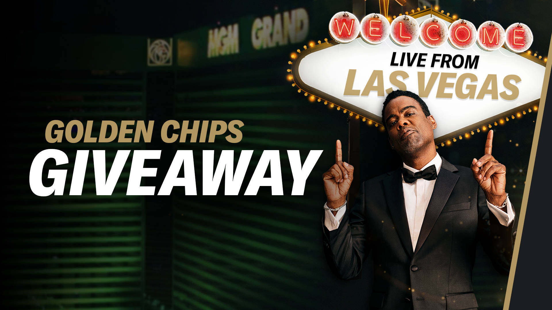 WIN £5 IN GOLDEN CHIPS