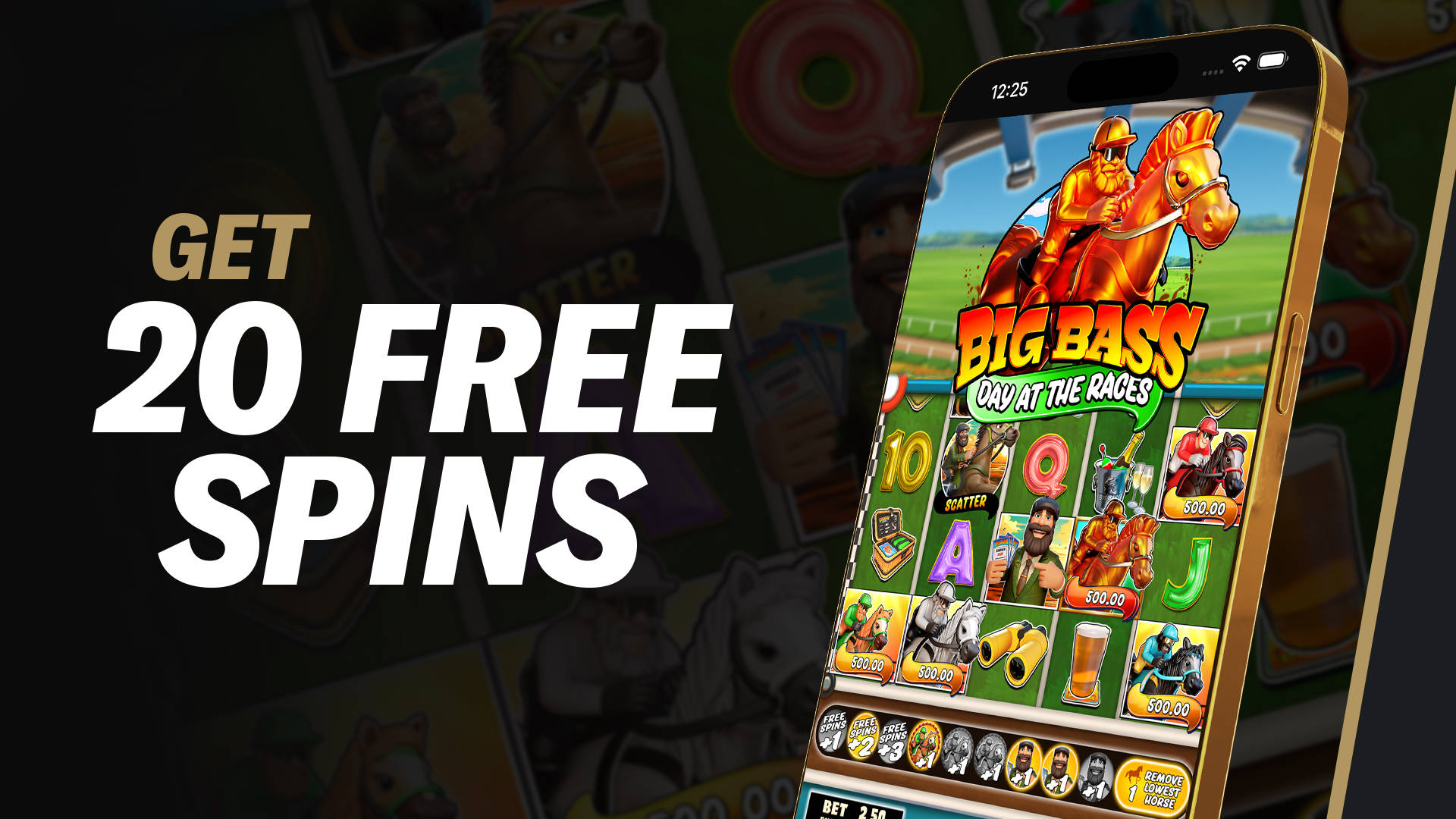 20 FREE SPINS