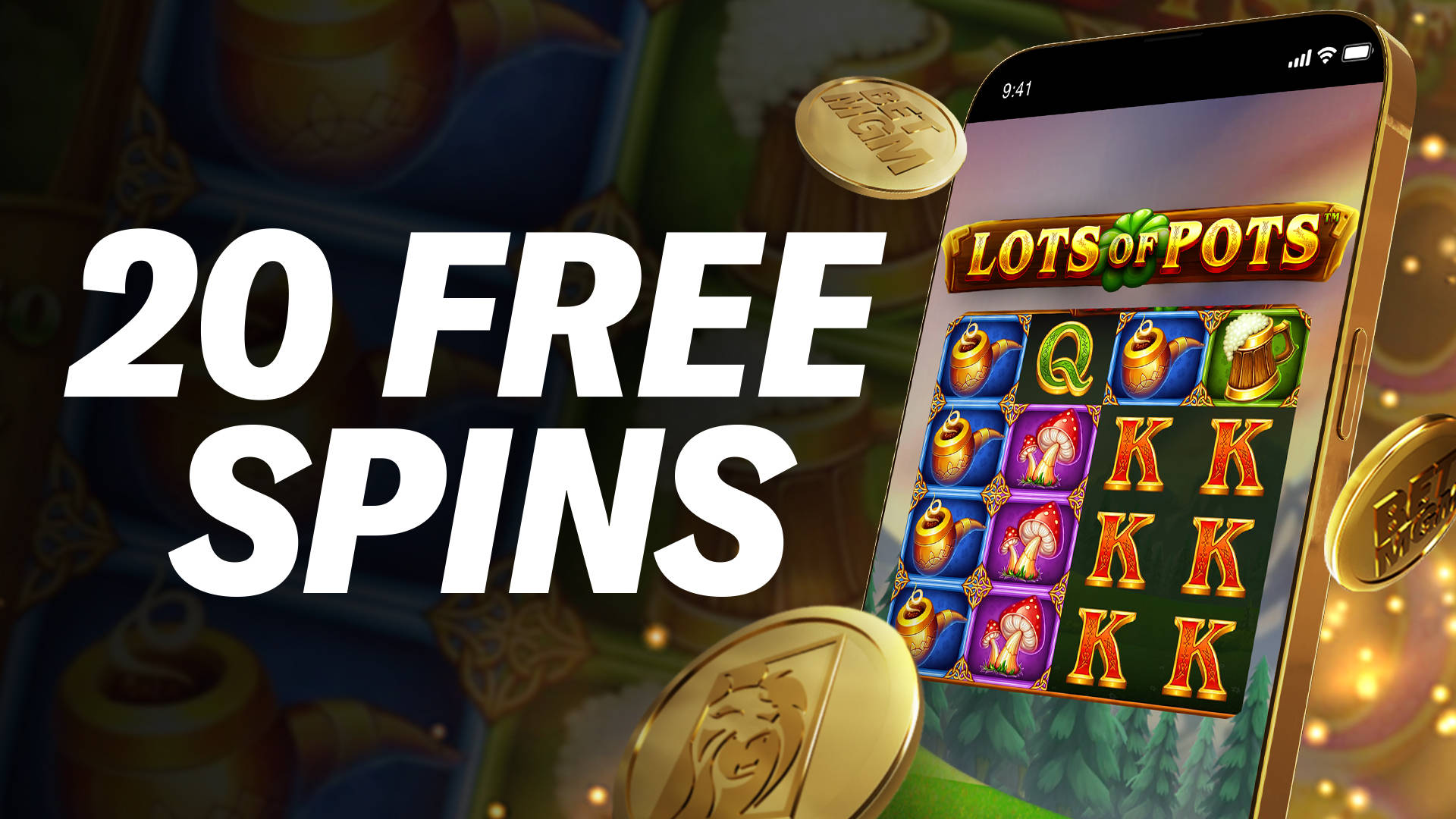 20 FREE SPINS