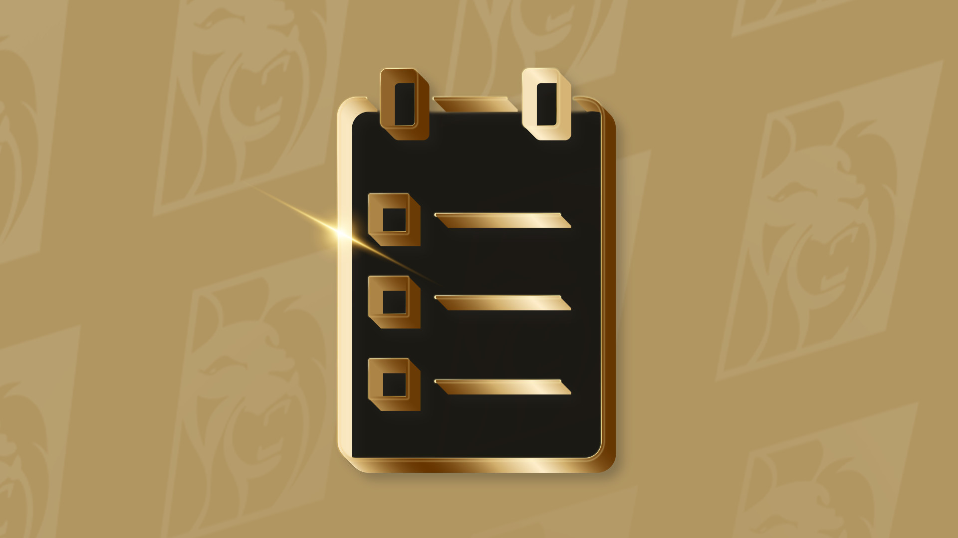 Golden checklist