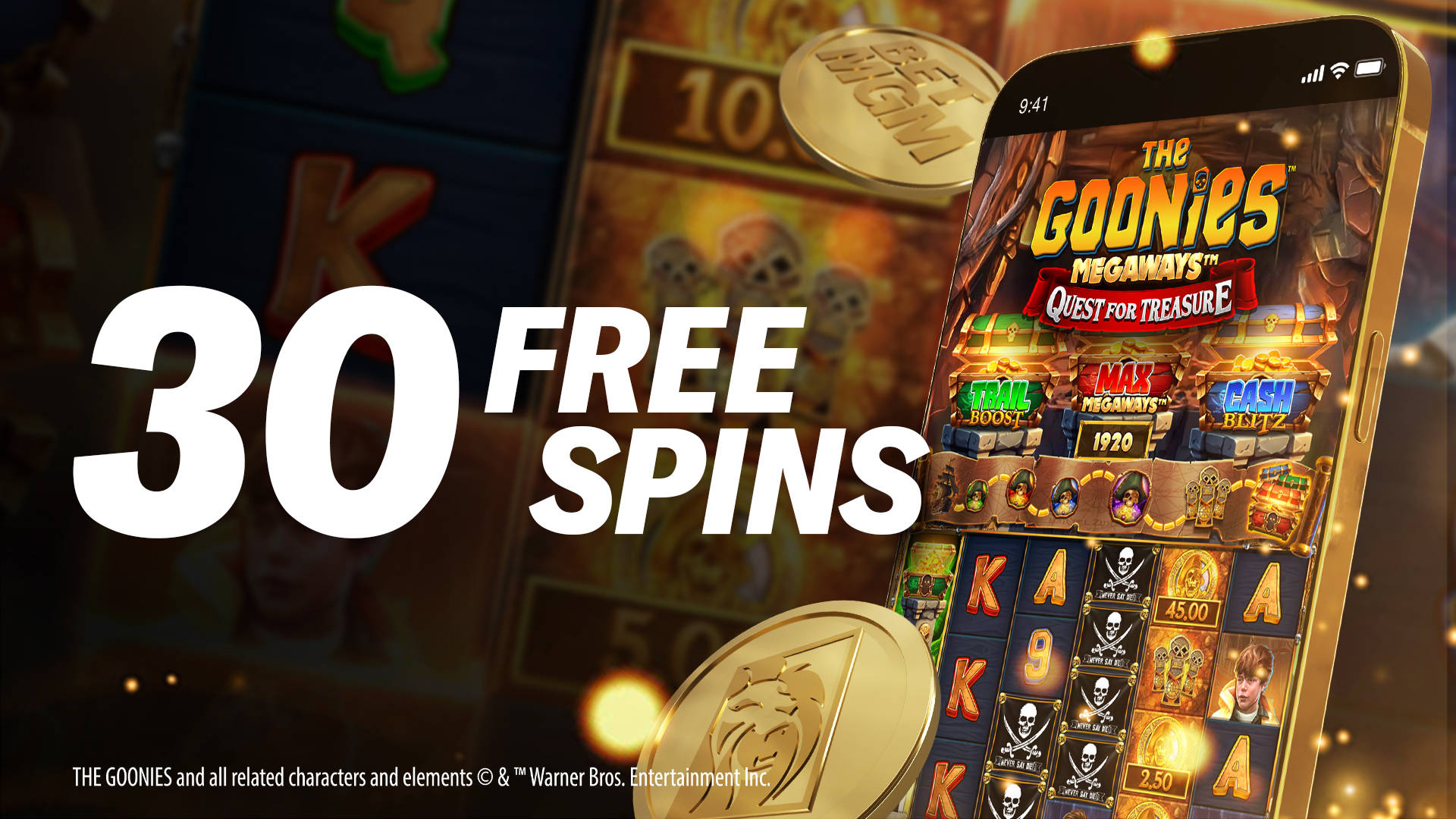 The Goonies Megaways Quest for Treasure Free Spins