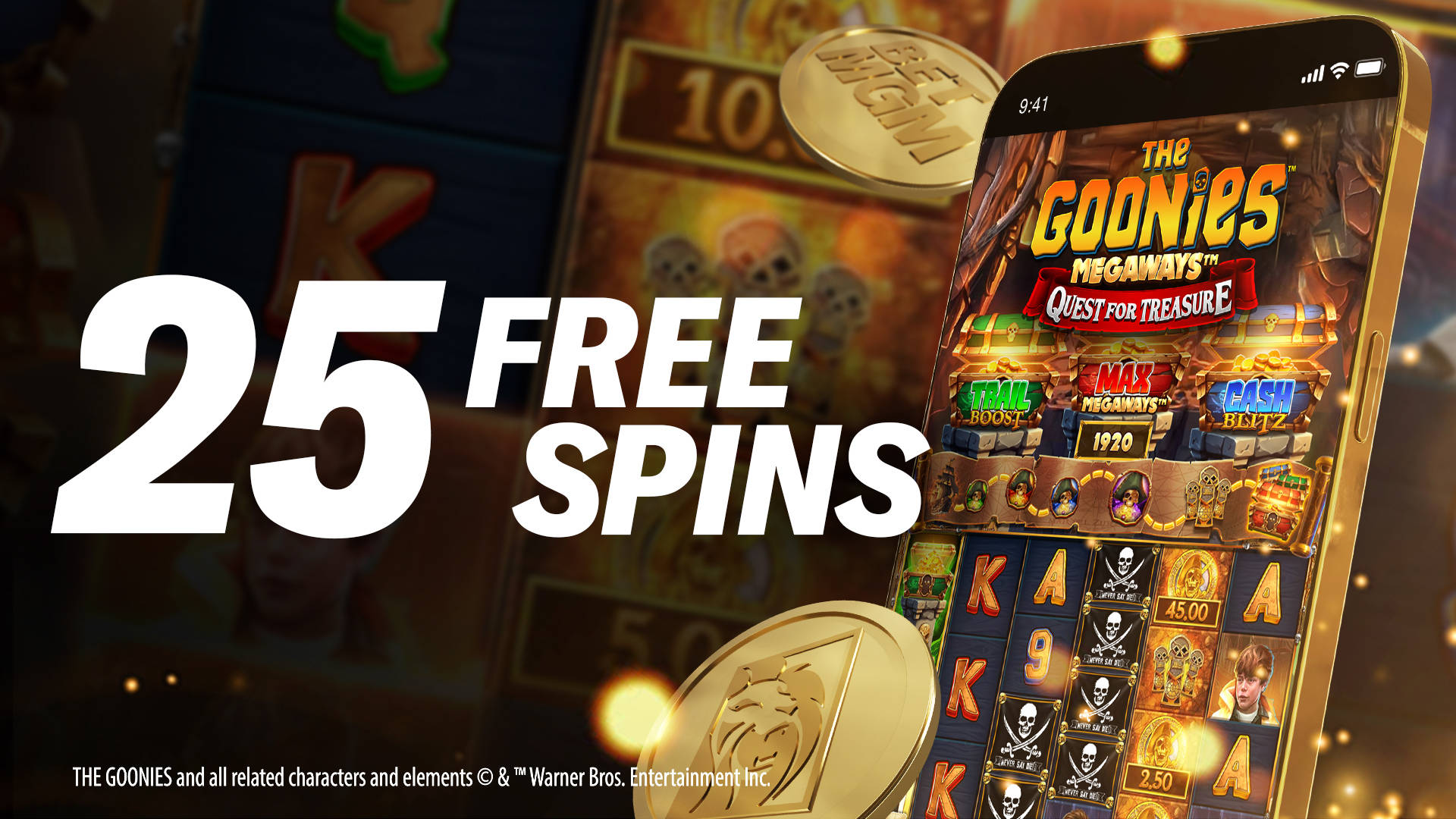 The Goonies Megaways Quest for Treasure Free Spins