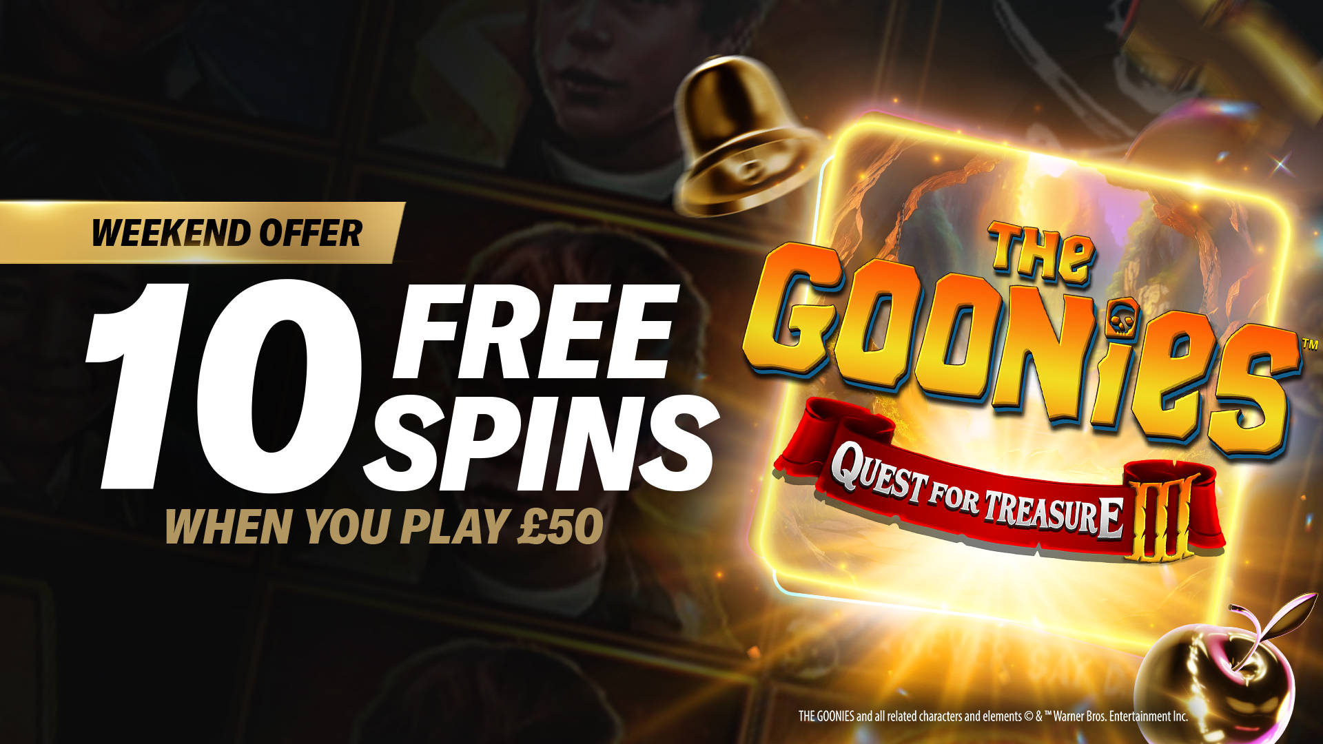 HEY YOU GUYS: 10 FREE SPINS!