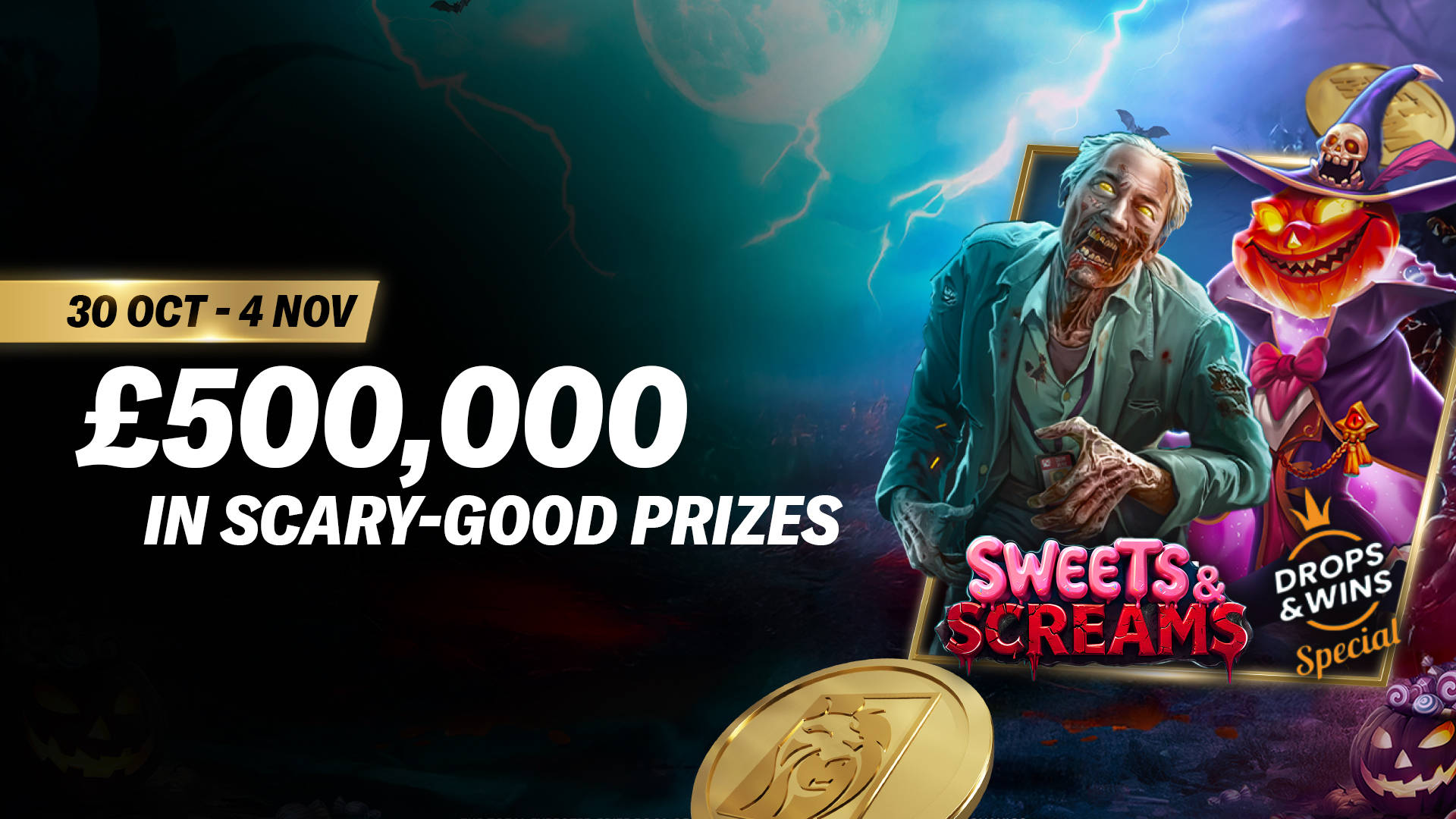 SWEETS & SCREAMS PRIZE DROP